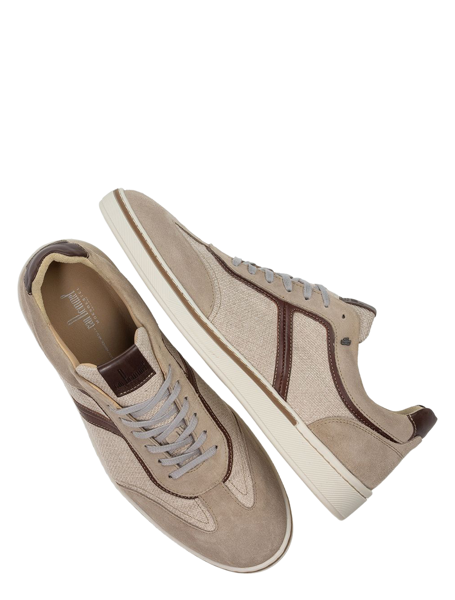 Van Bommel - SBM-10024 09.09 Naturel - Heren - Lage Sneakers - Sneakers - 51382_77_3