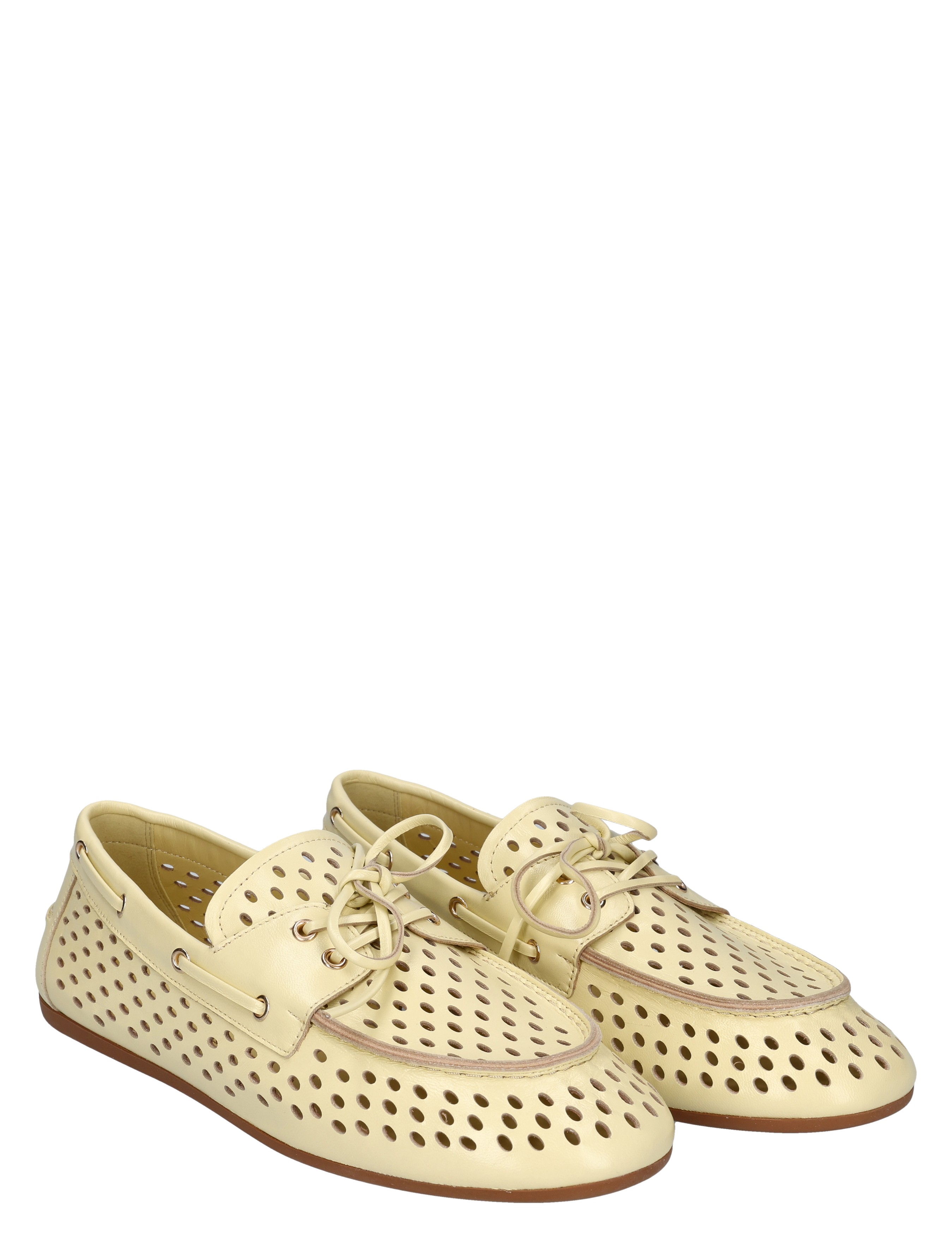 Toral Shoes - Karmel Nappa Iris Soft Yellow - Dames - Veterschoenen - Casual Veterschoenen - 50653_55_6