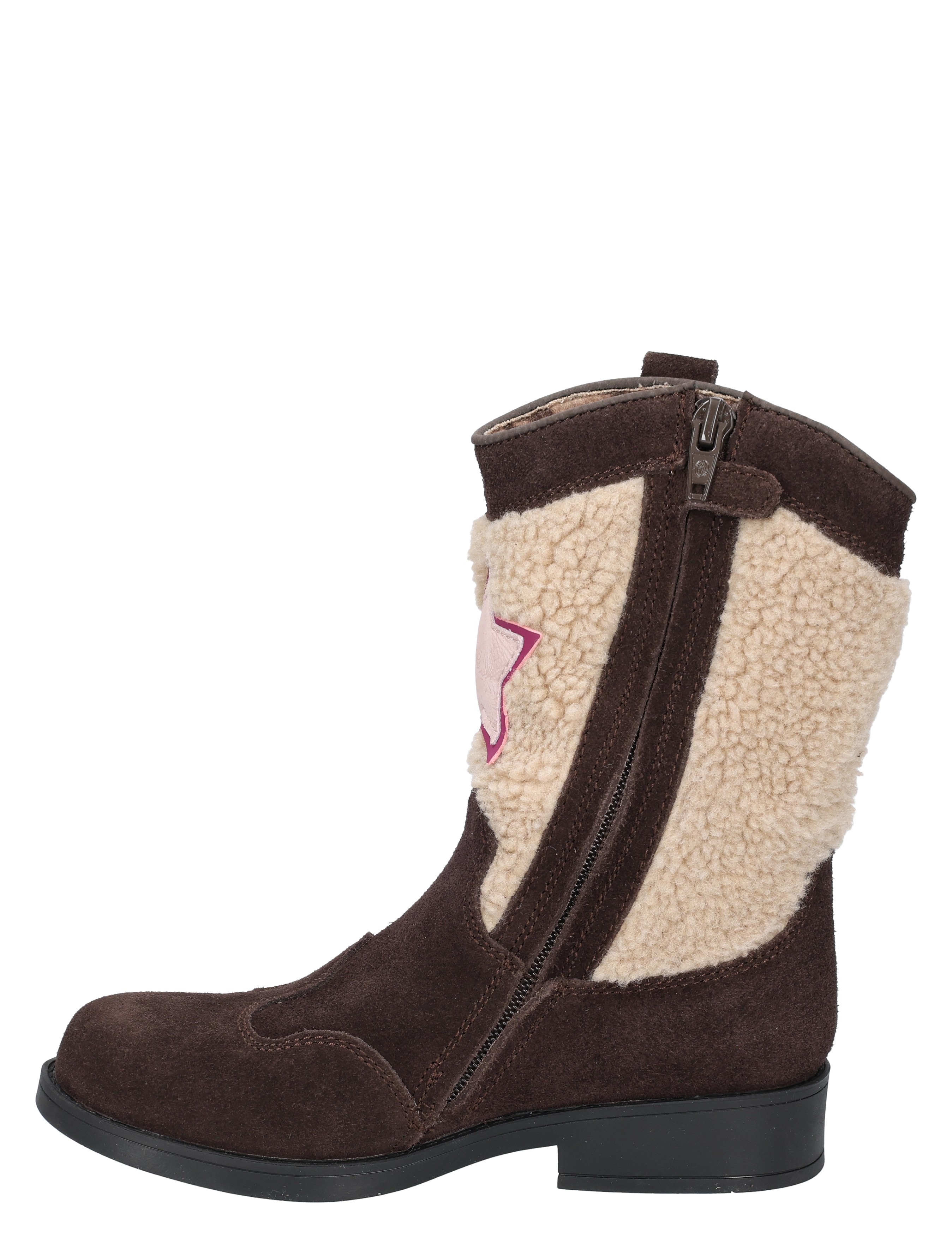 Shoesme - NW26W006 Dark Brown Teddy - Meisjes - Boots - Cowboylaarzen - 52107_27_2