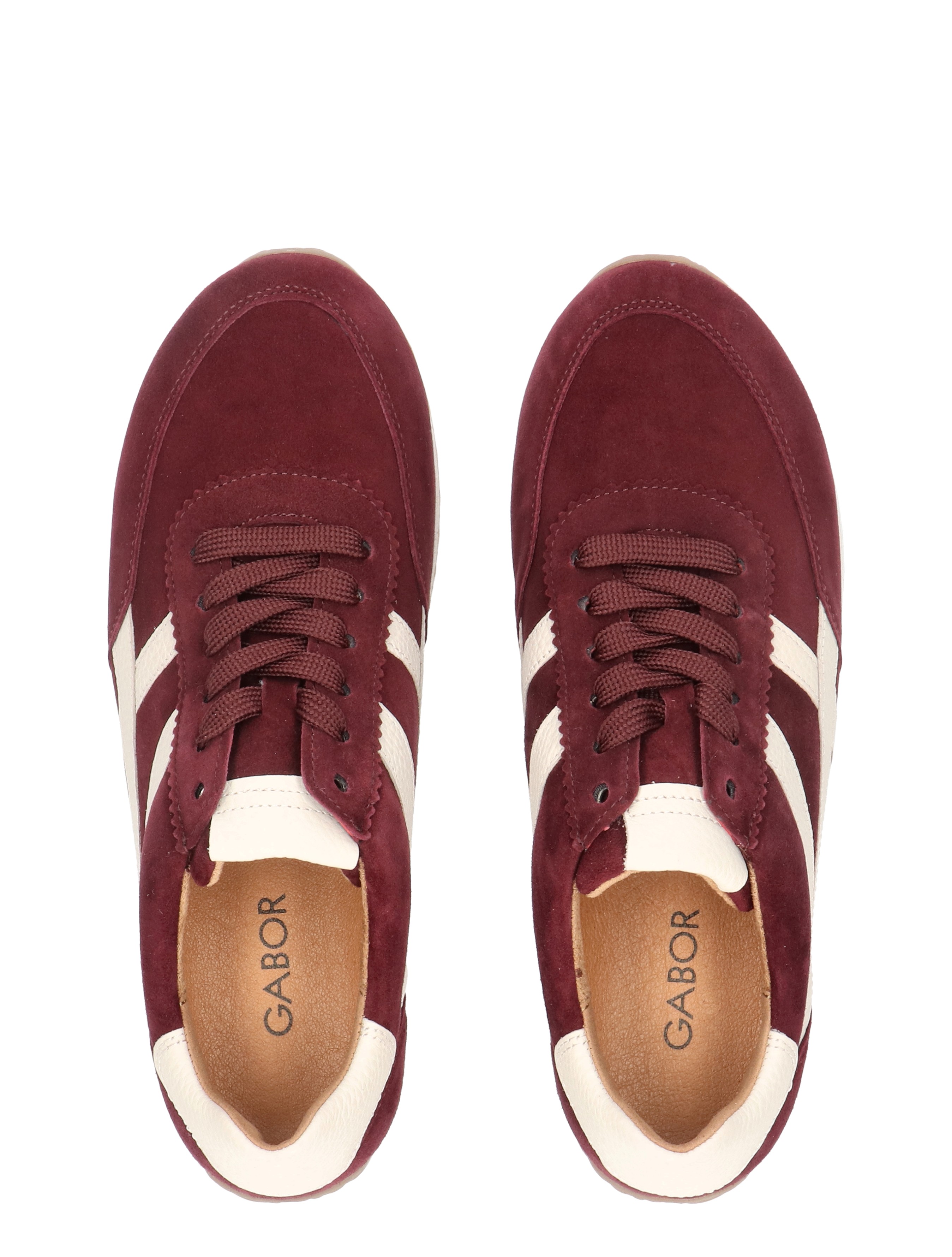 sneakers, burgundy, suede, laces, stripe