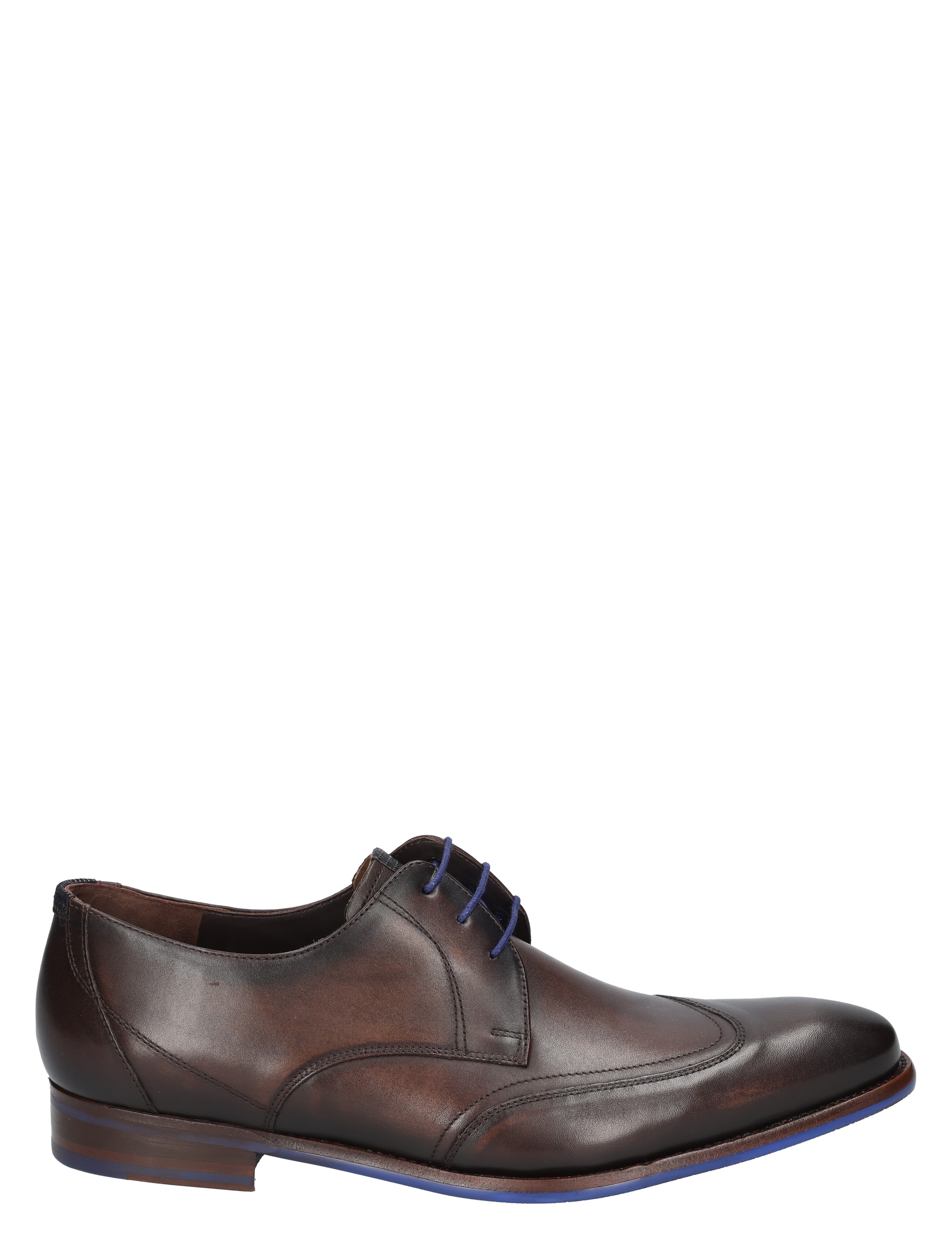 Floris van Bommel - De Stijler 30173  21-02 DarkBrown - Heren - Veterschoenen - Nette Veterschoenen - 52563_22_1
