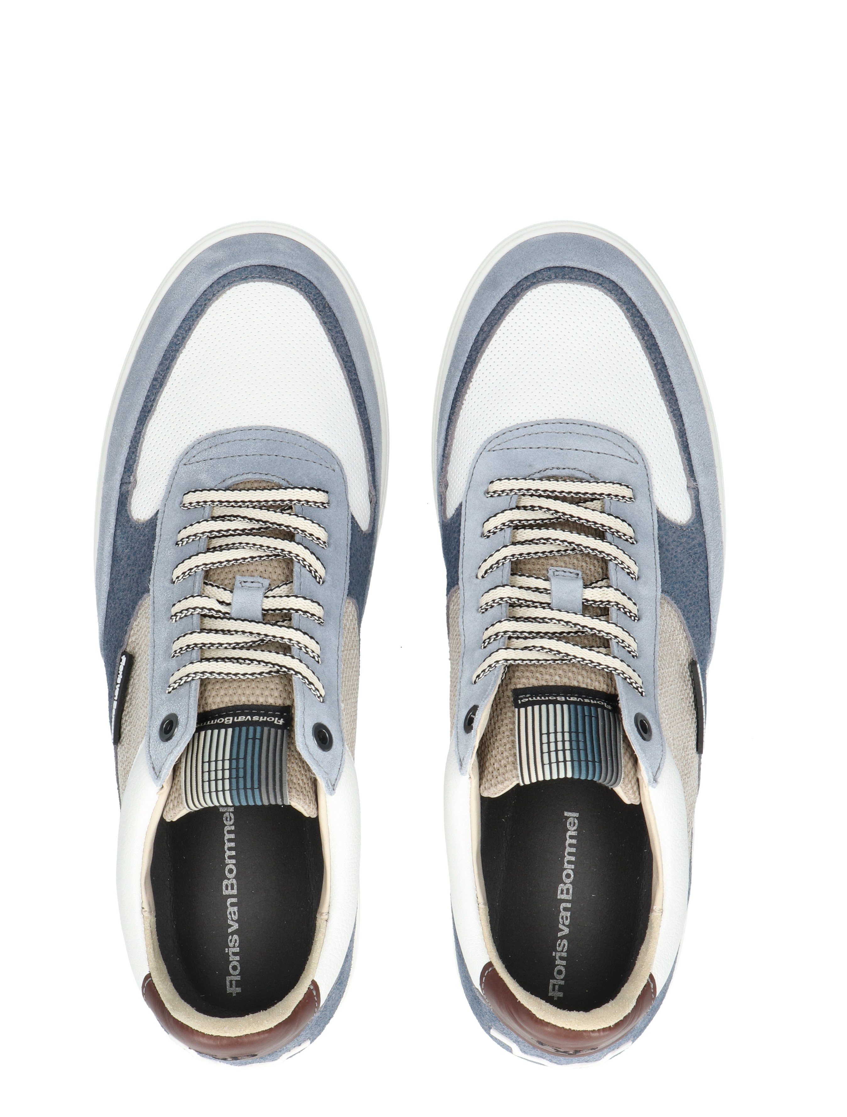 Floris van Bommel - De Kupster 10143 42-03 Light Blue G+ Wijdte - Heren - Lage Sneakers - Sneakers - 50656_38_8
