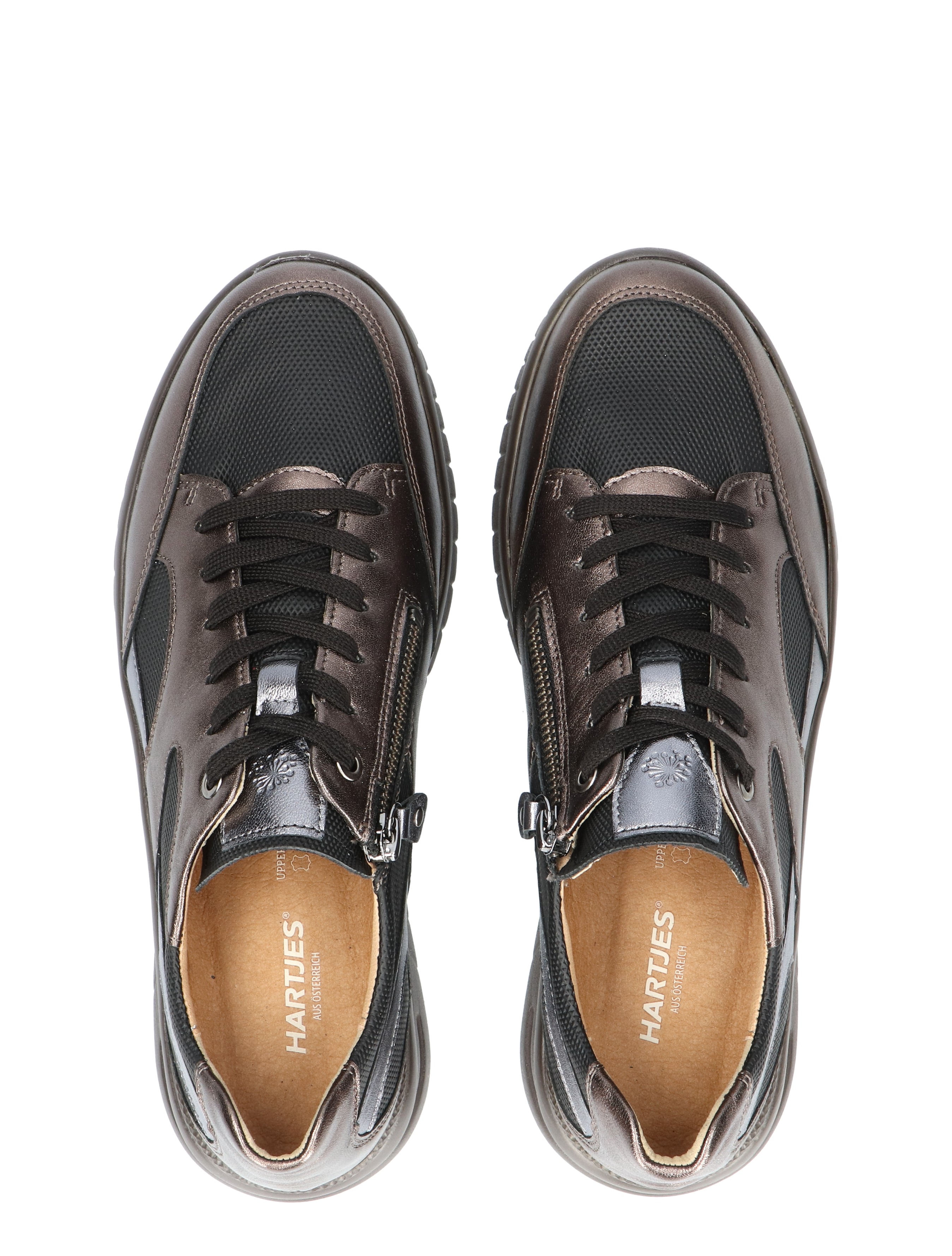 Hartjes - Wave Shoe Black G+ Wijdte - Dames - Veterschoenen - Casual Veterschoenen - 48895_12_7