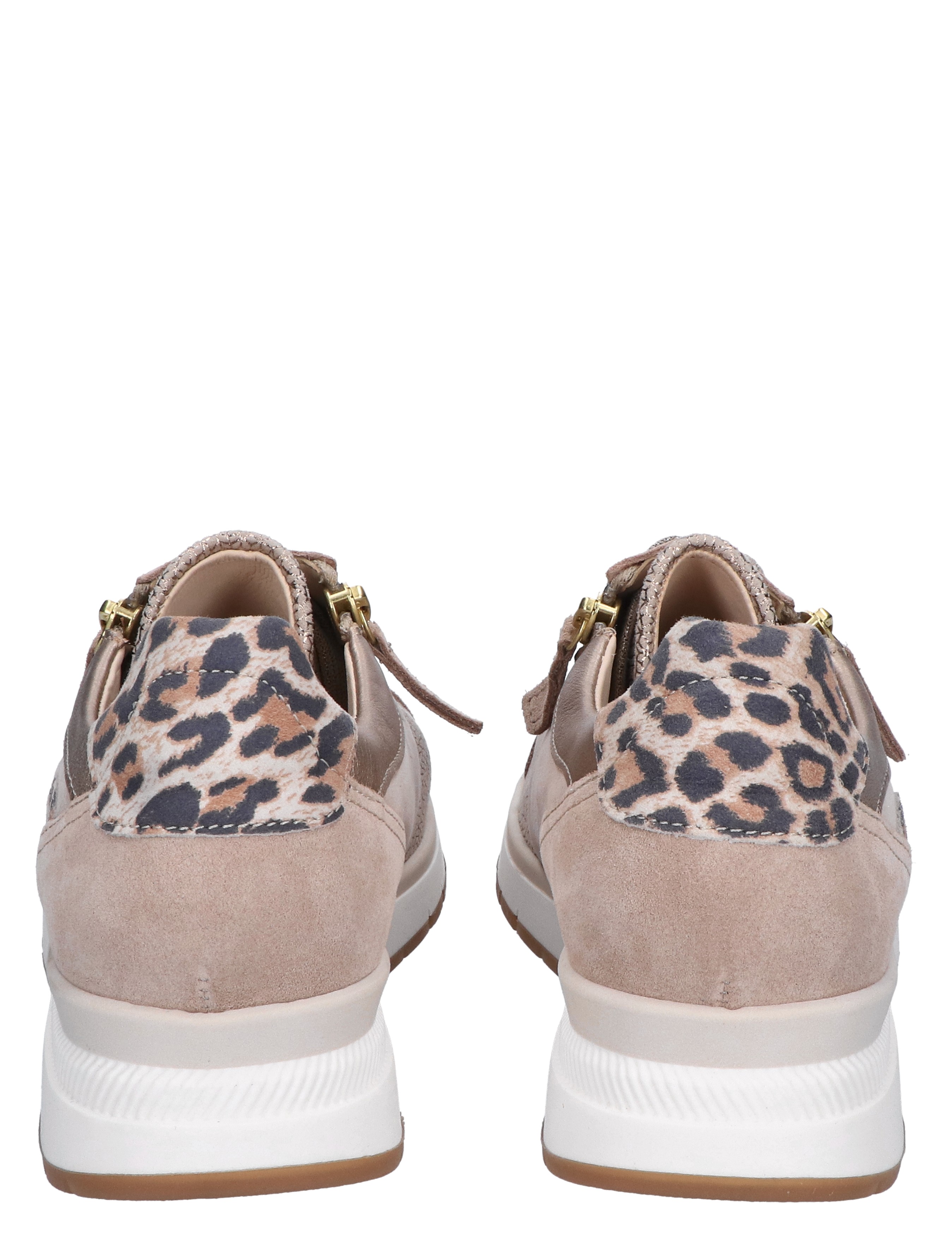 Gabor - 86.307.62 Beige Gold K-Wijdte - Dames - Veterschoenen - Casual Veterschoenen - 47199_77_6