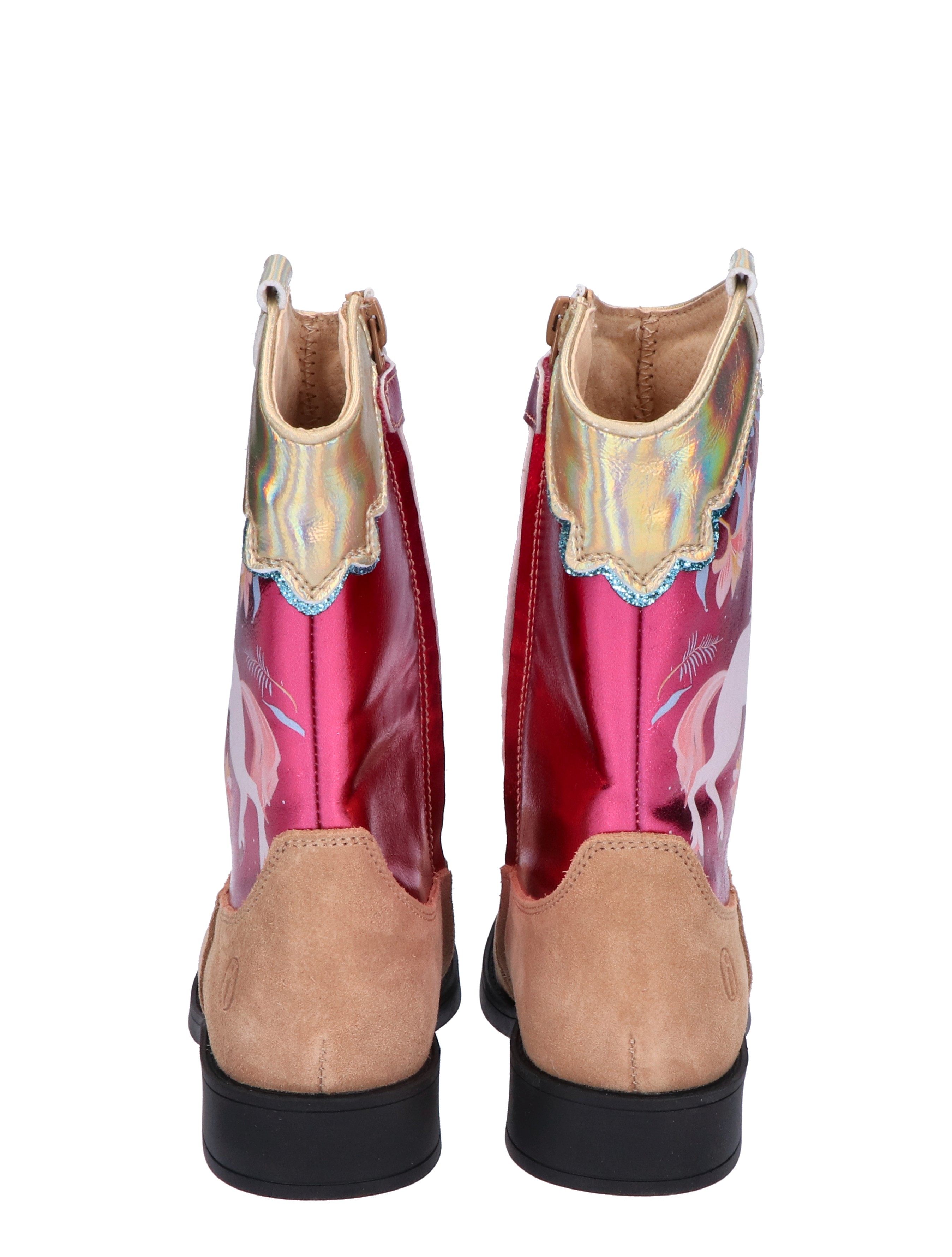 Shoesme - NW24W010 Pink Unicorn - Meisjes - Boots - Cowboylaarzen - 45693_24_6