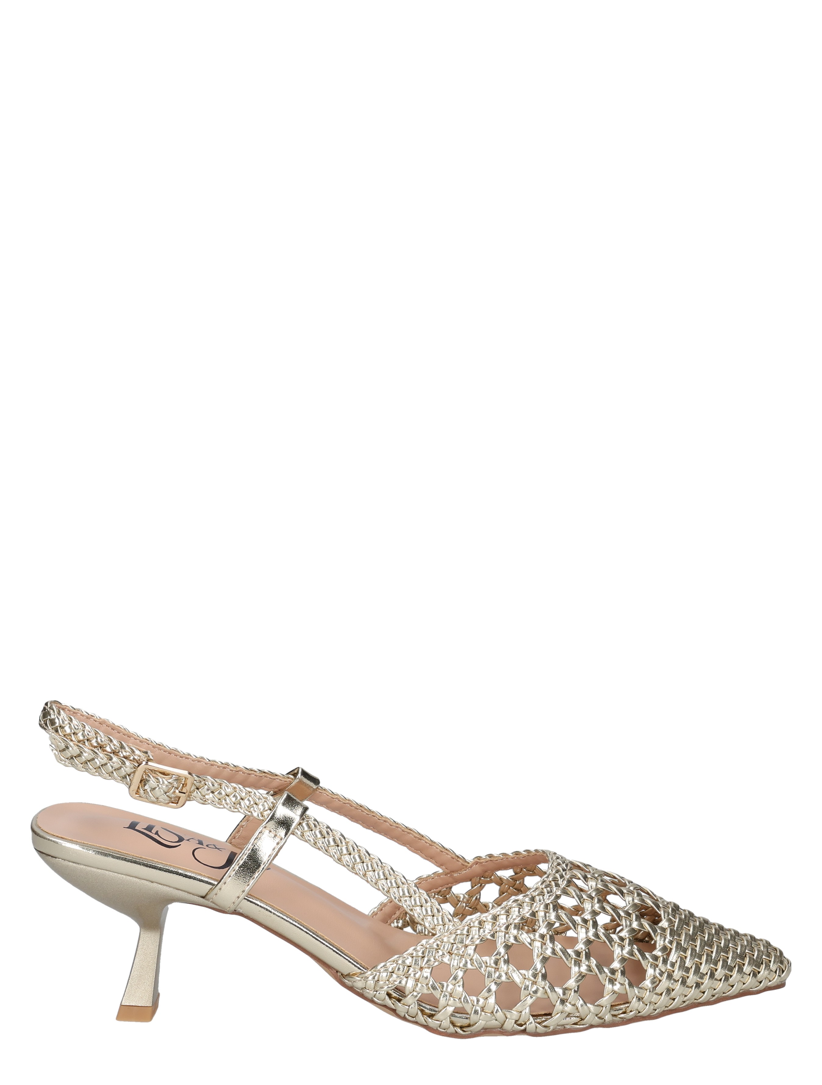 Lisa & Jo - Waqi 2616395 Gold - Dames - Slingbacks - 50215_53_1