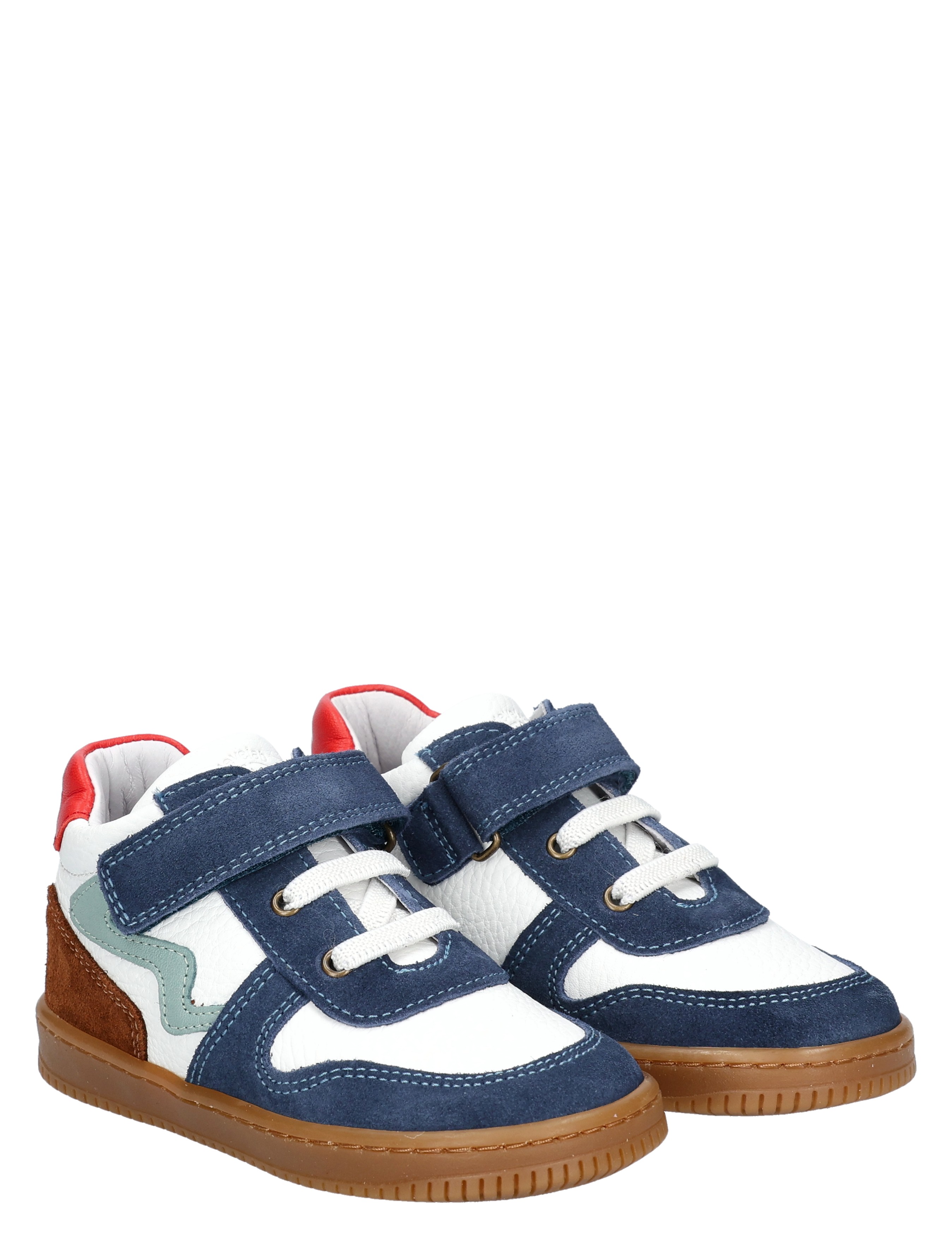 Develab - 44421 Red Combi - Jongens - Klittenbandschoenen - 50546_83_5