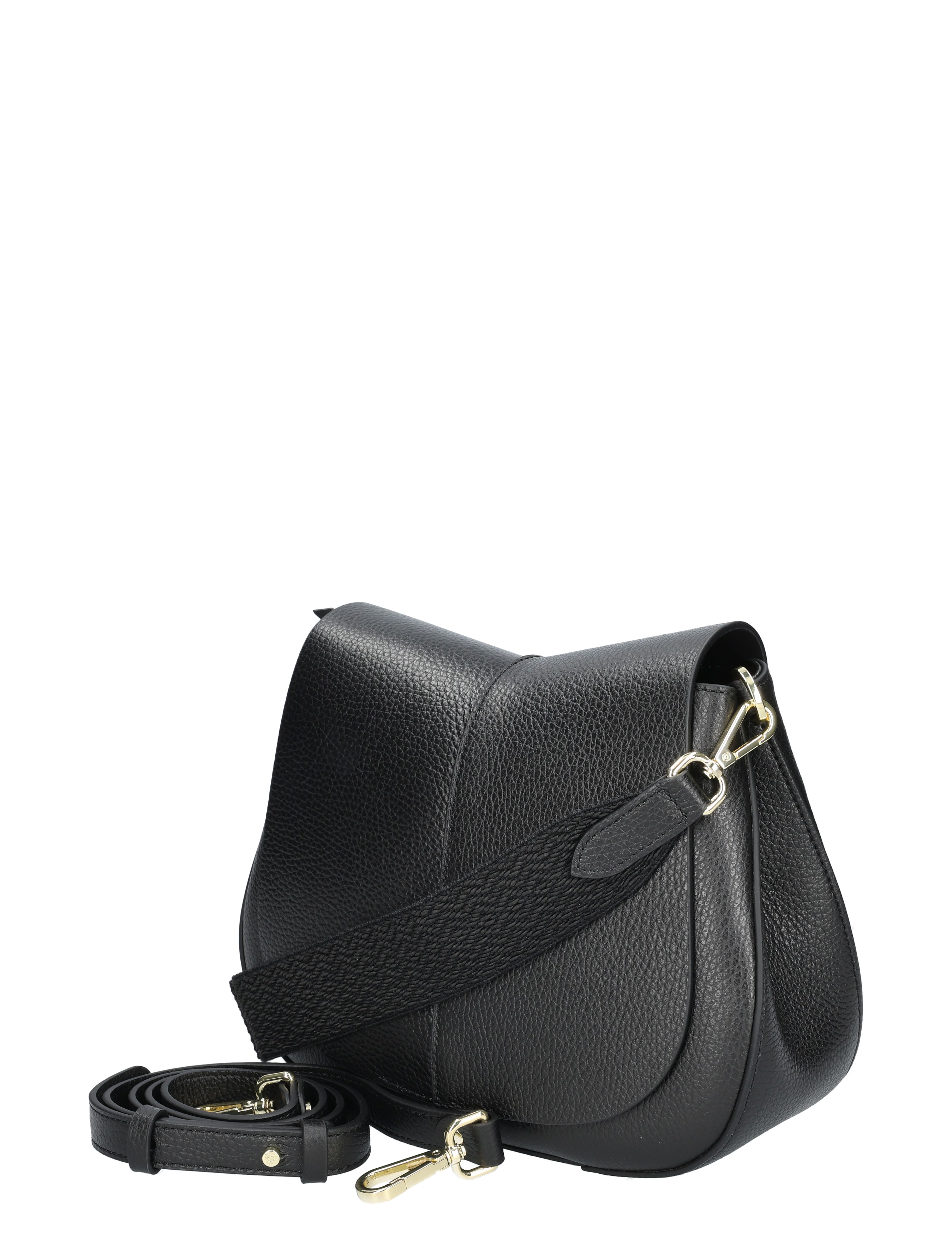 Gianni Chiarini - Helena Round Nero - Dames - Schoudertassen - 49695_11_2