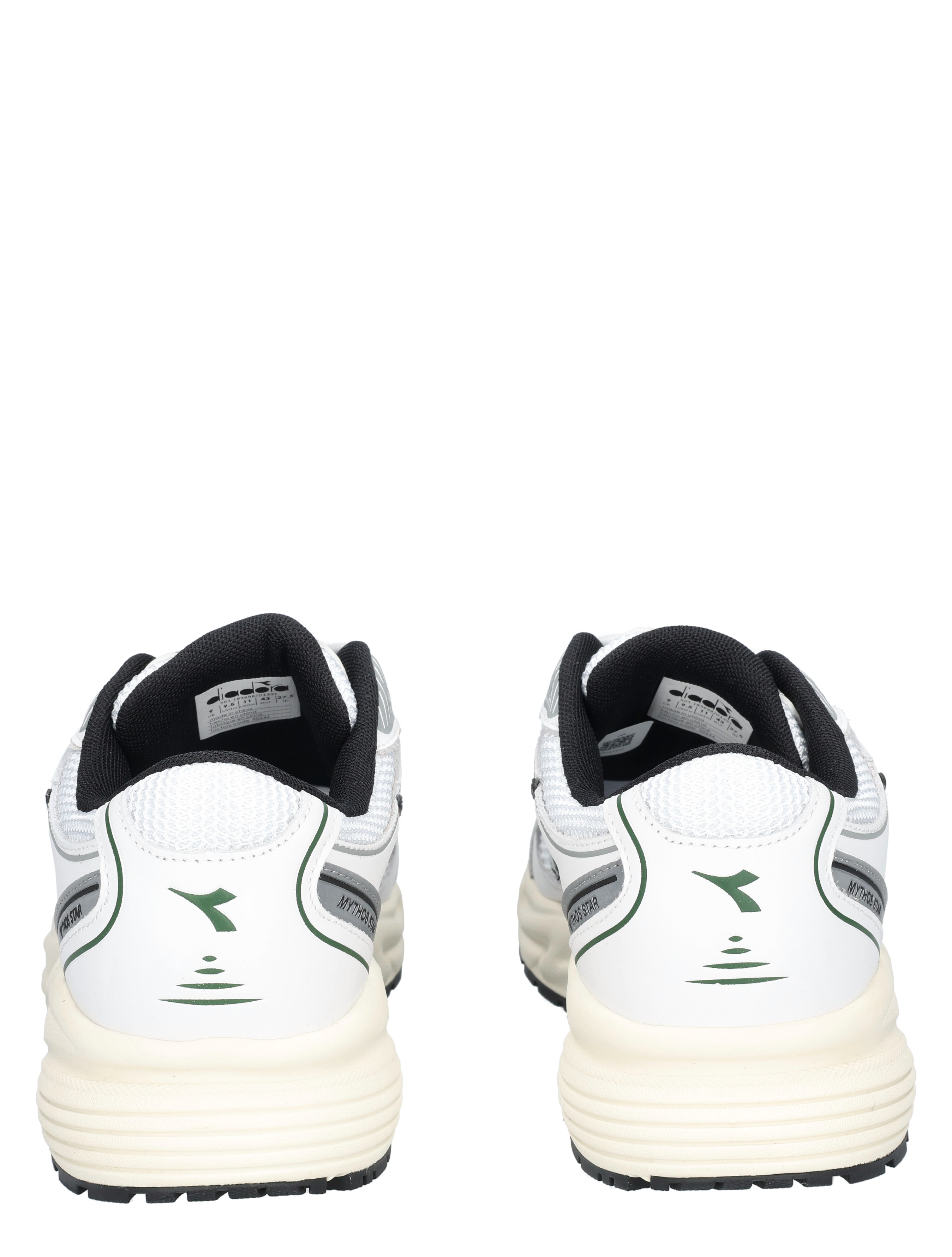 sneaker, sportschoen, witte schoen, geelachtige zool, rugby/loopzool detail