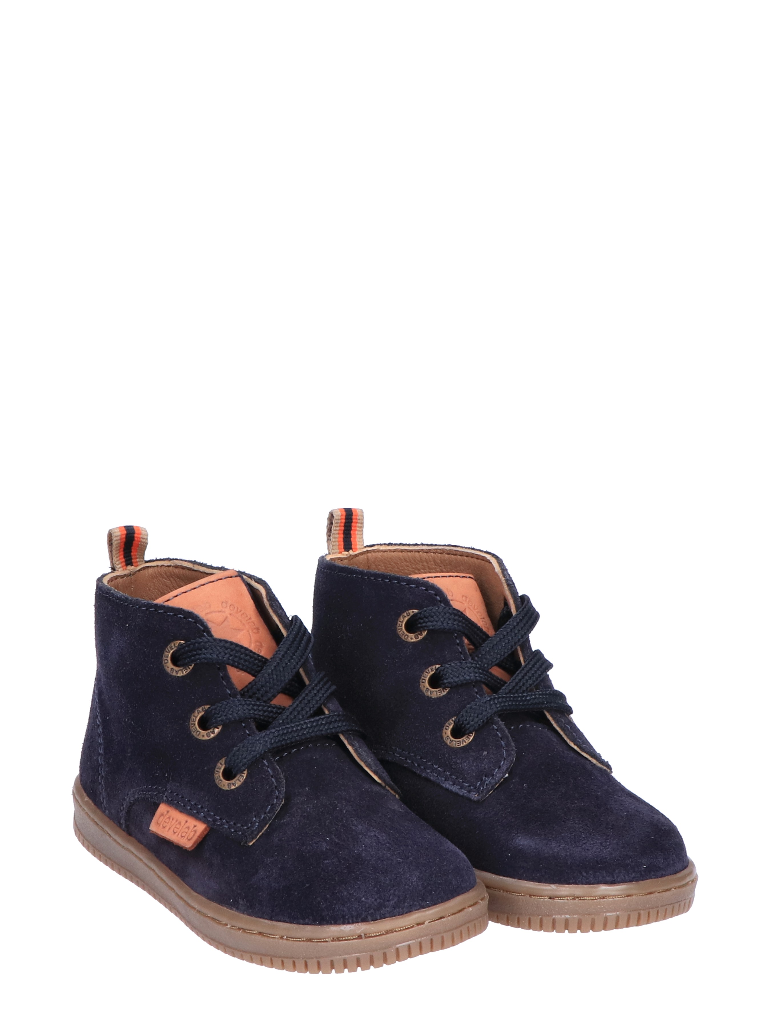 Develab - 44337 633 Navy Suede - Meisjes - Jongens - Veter Boots - Boots - Boots - Veter Boots - 45696_33_5