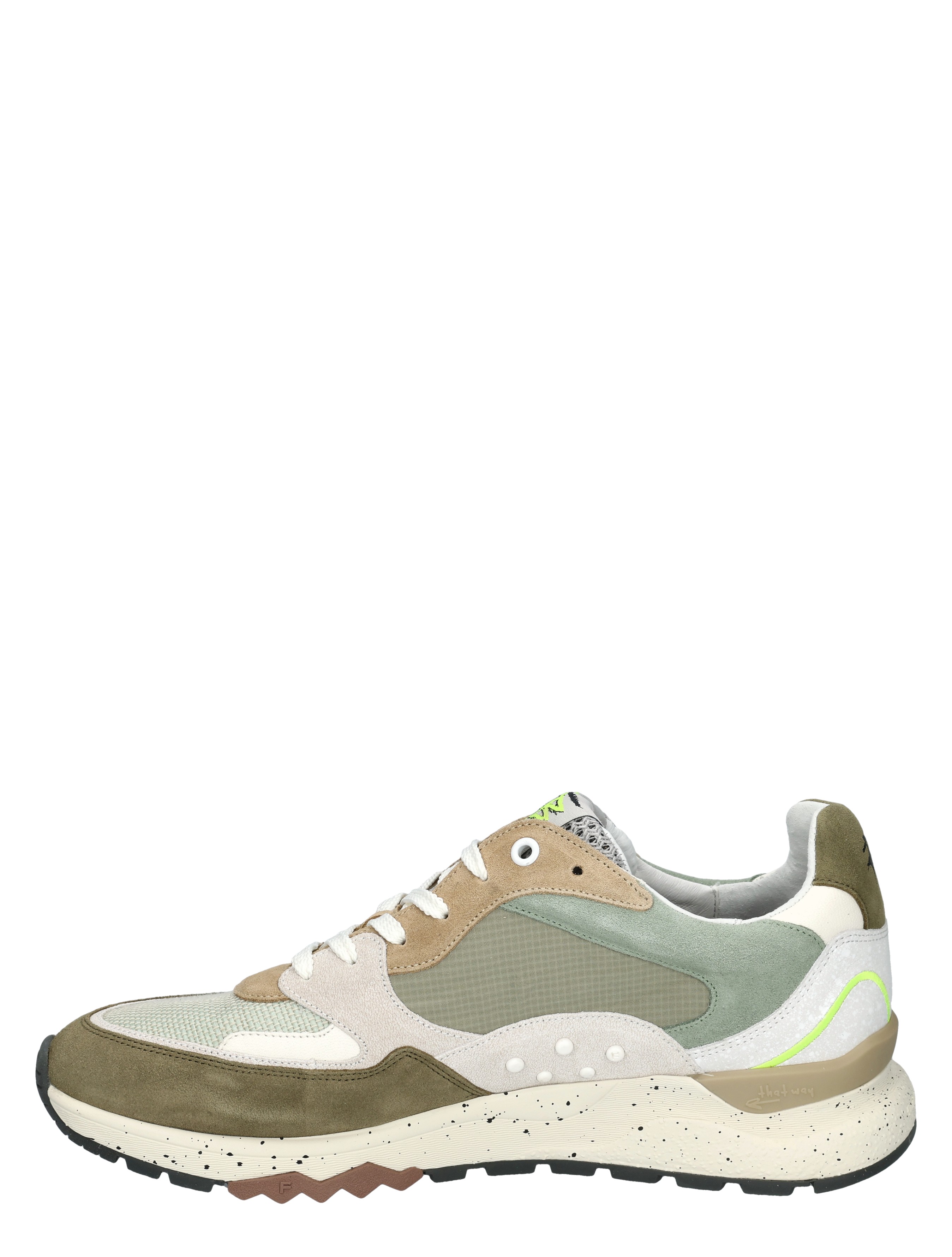 Floris van Bommel - De Treener 10243 52-01 Light Green G+ Wijdte - Heren - Lage Sneakers - Sneakers - 50662_66_2