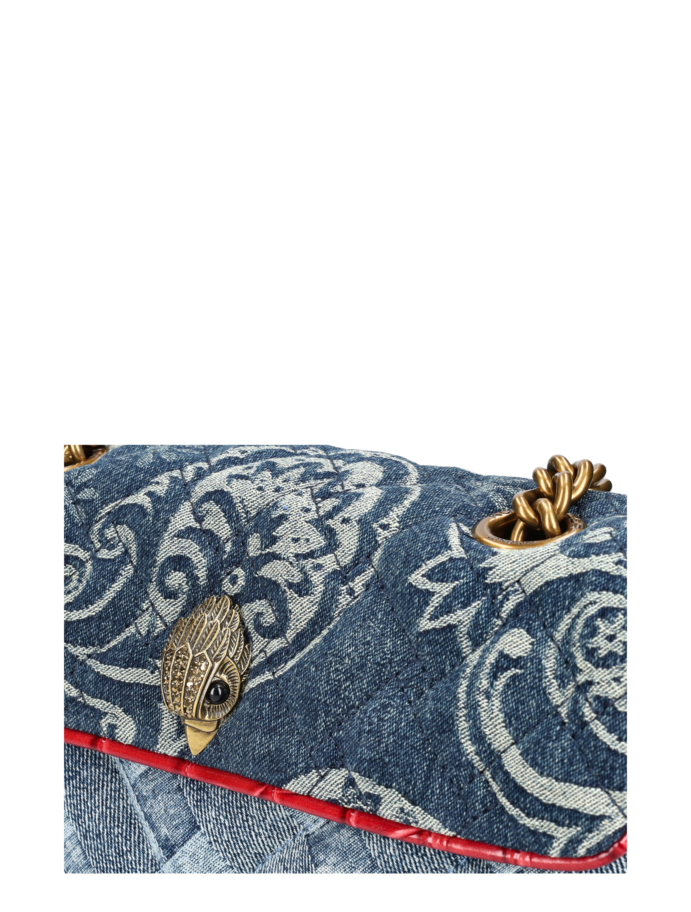 Kurt Geiger - Kensinton Bag Denim Denim - Dames - Schoudertassen - 47980_33_4