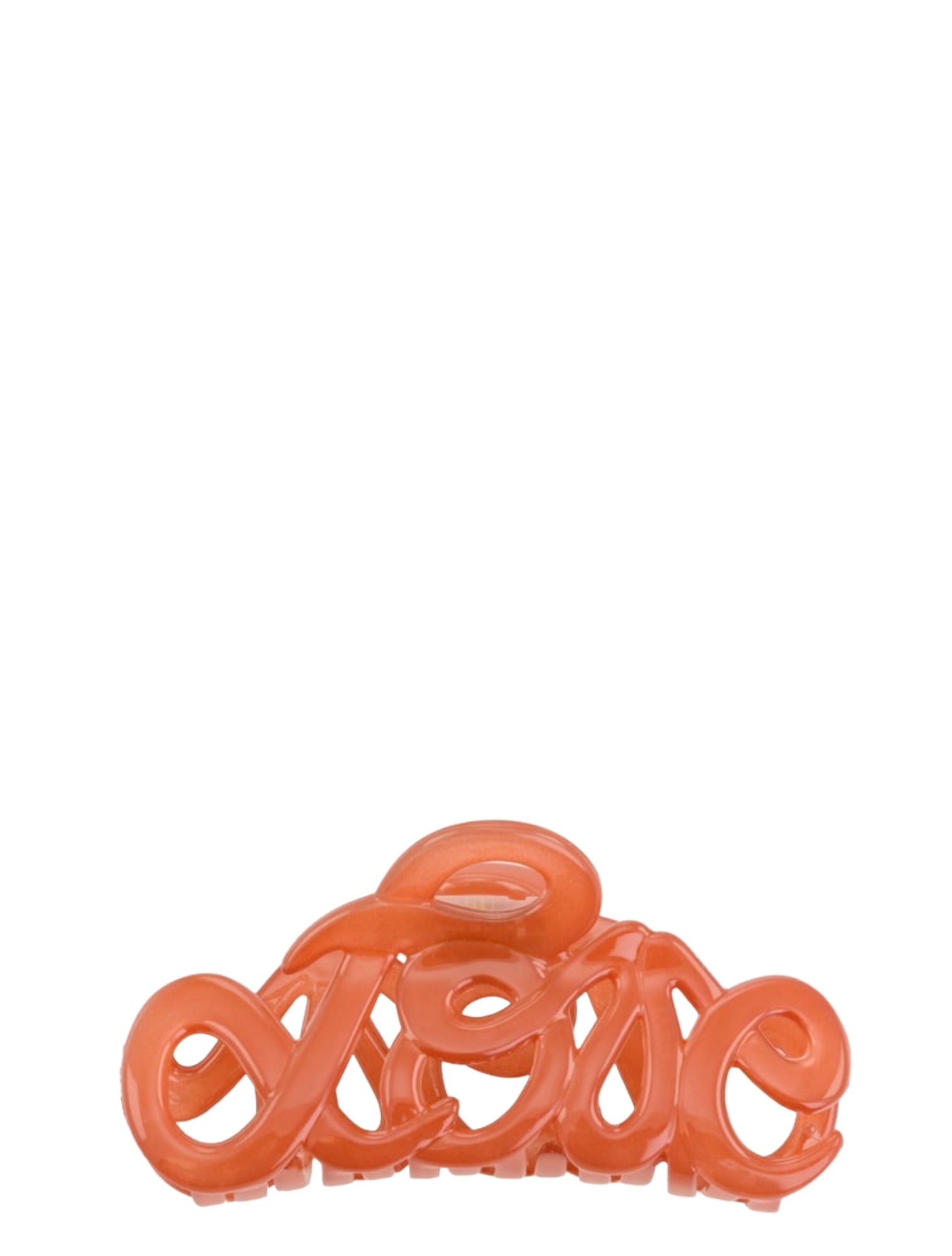 Haarclip Love 5 cm 6139 Orange
