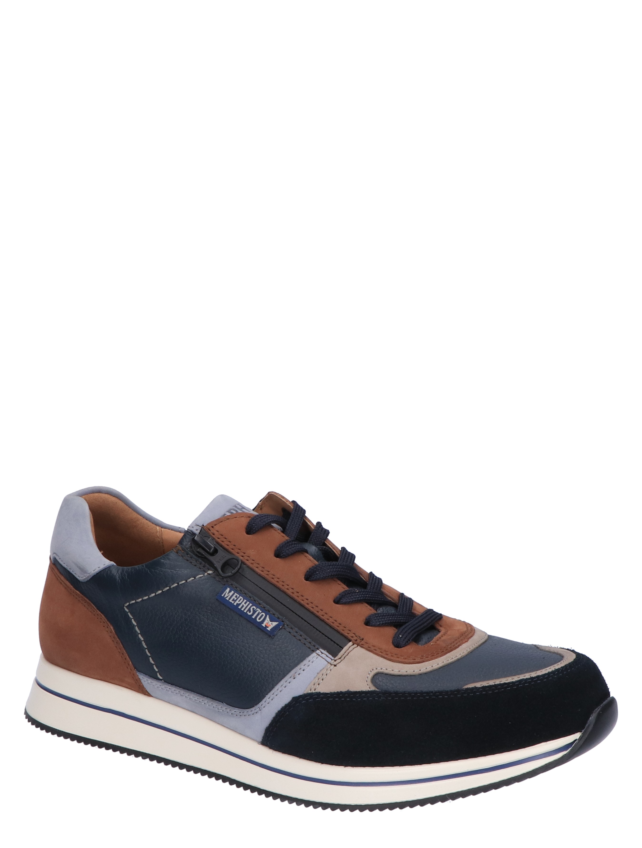 Mephisto - Gilford  Blue - Heren - Veterschoenen - Casual Veterschoenen - 47348_33_3