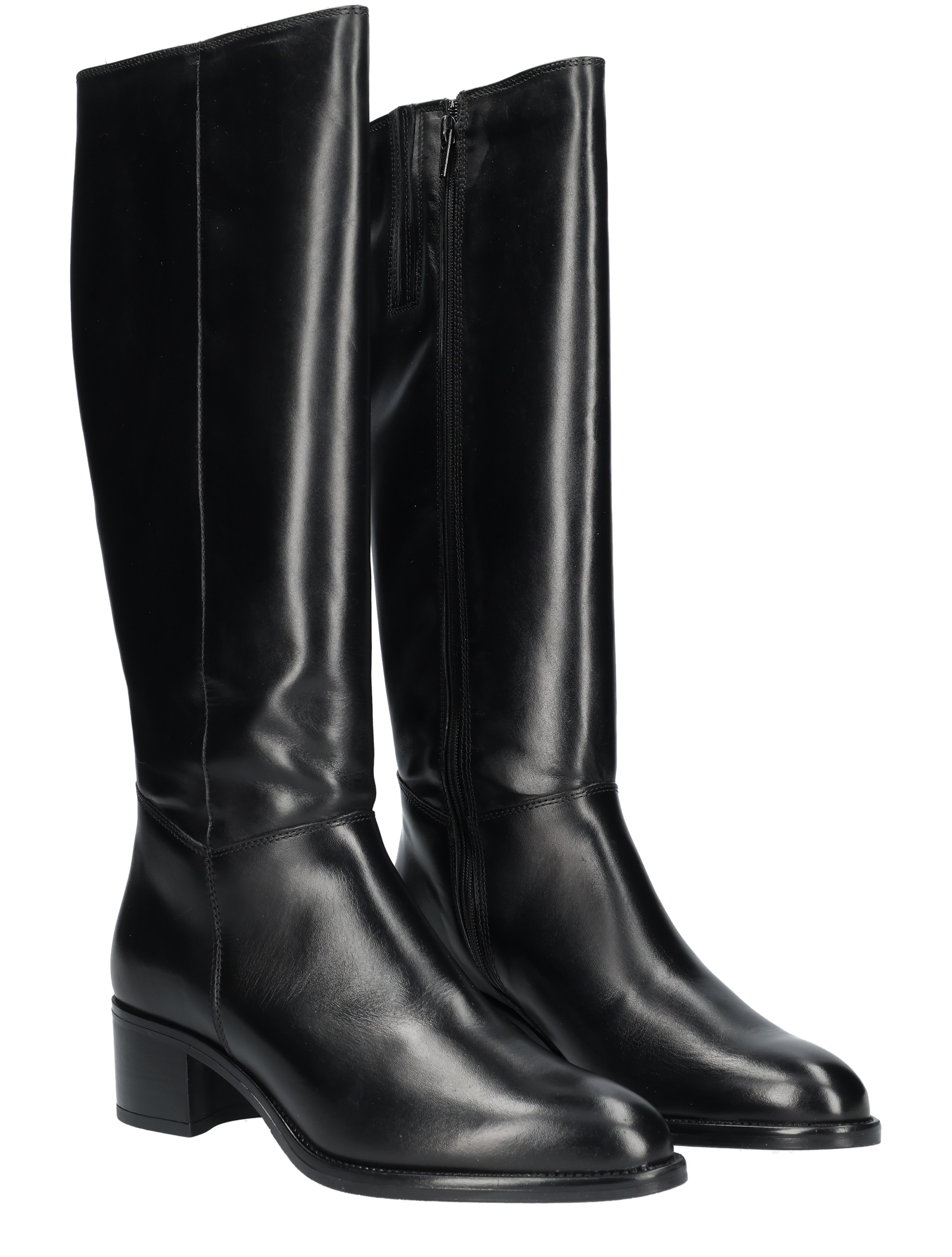 Gioia - Yva 2540049 158 Nero Leather - Dames - Boots - Lange Laarzen - 49534_11_5