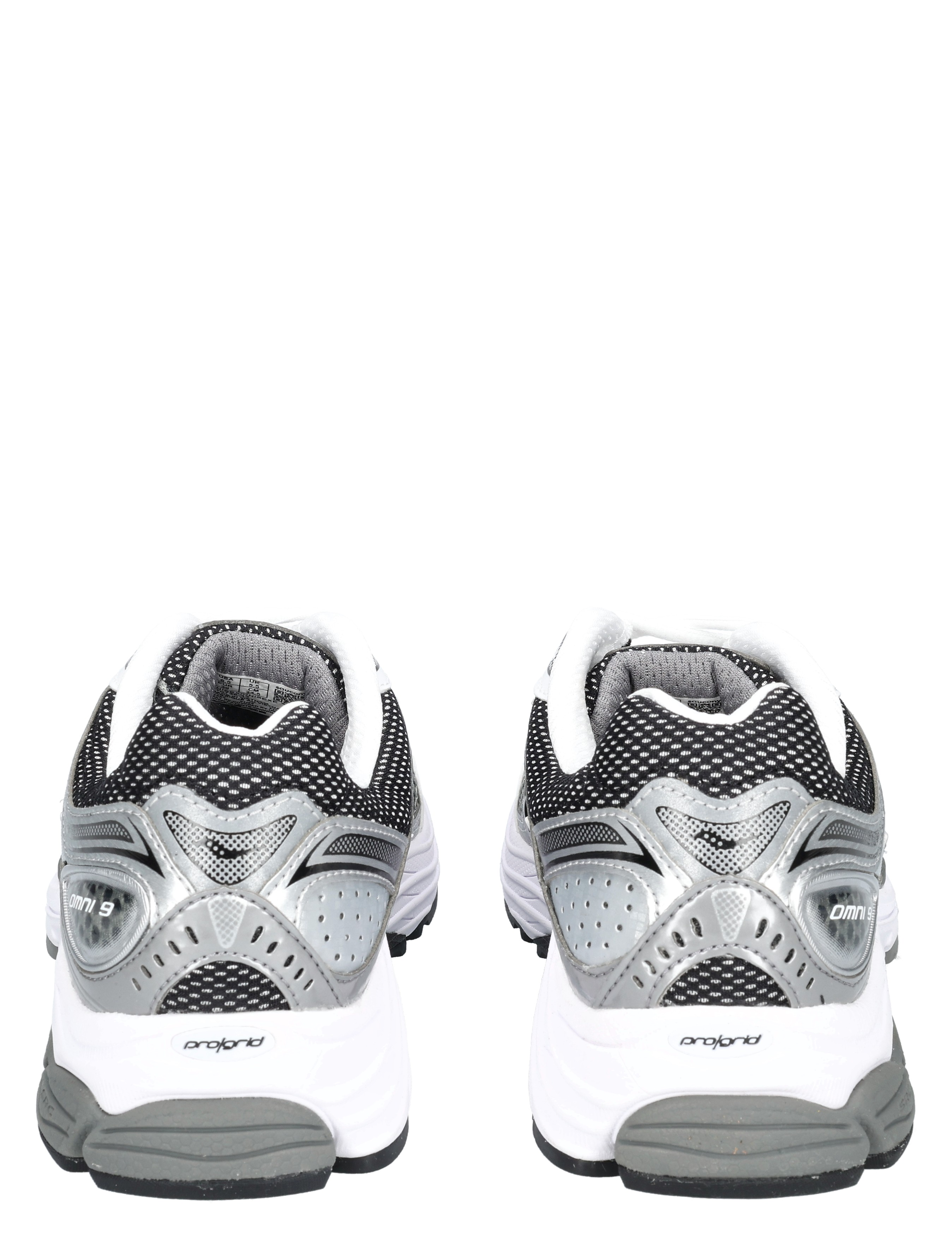 Saucony - Progrid Omni 9 Premium Women 42 Grey Silver - Dames - Sneakers - Lage Sneakers - 49687_91_7