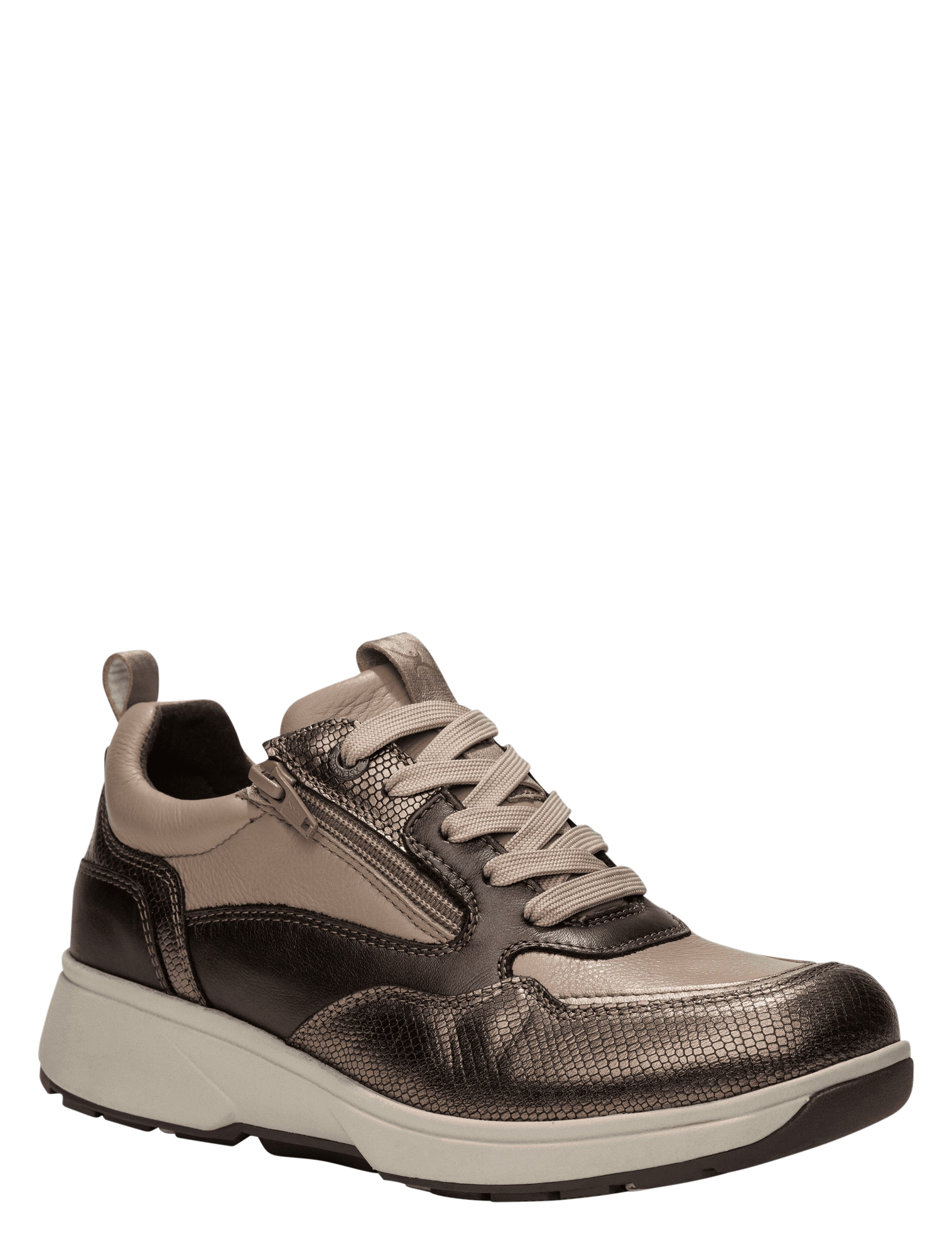 Xsensible - 30215.3 530 Taupe Combi H-Wijdte - Dames - Veterschoenen - Casual Veterschoenen - 50492_77_3