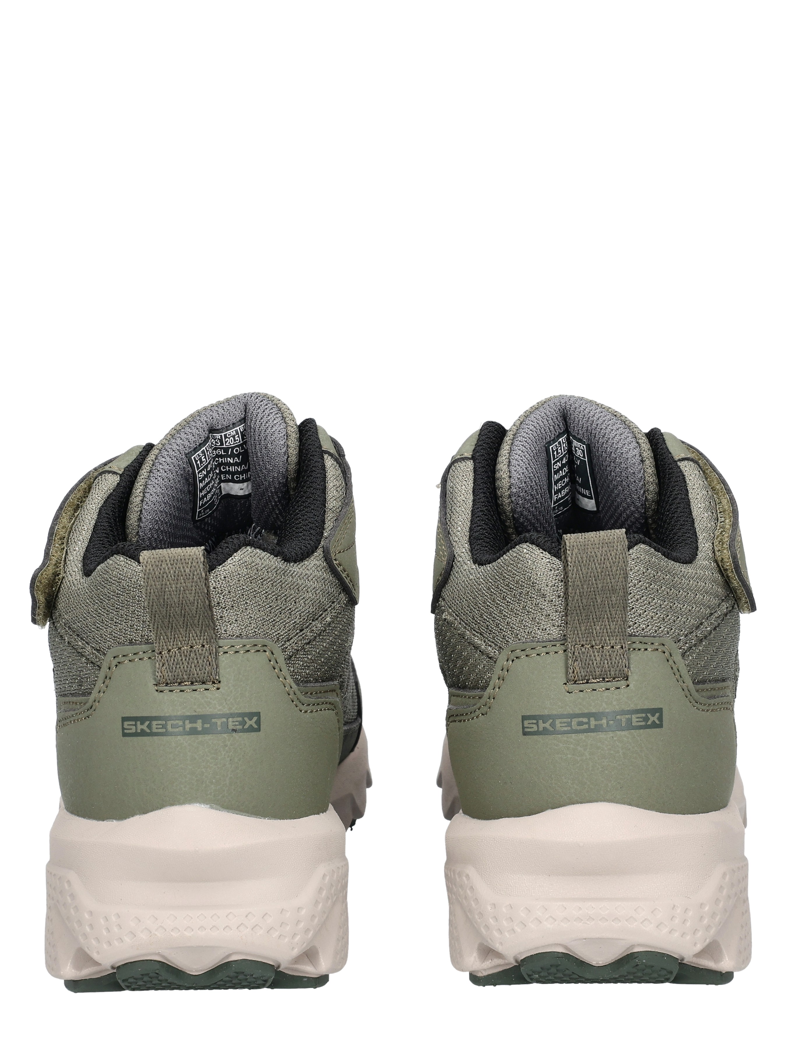 sneaker, hiking, groen, gaas, Skech-Tex