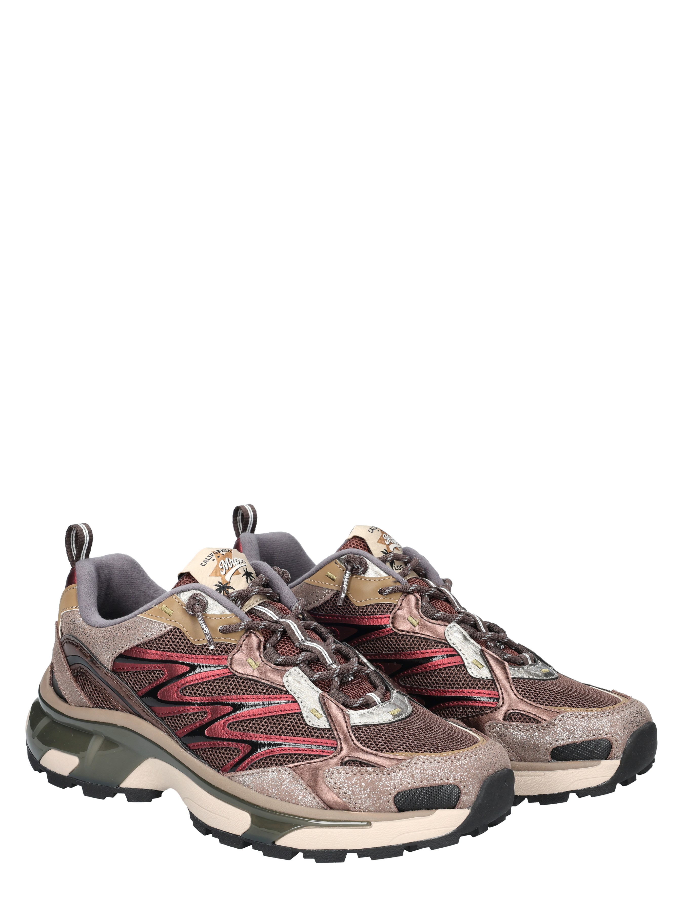 sneakers, sportschoen, roze, draagbaar, linnen- en meshmix