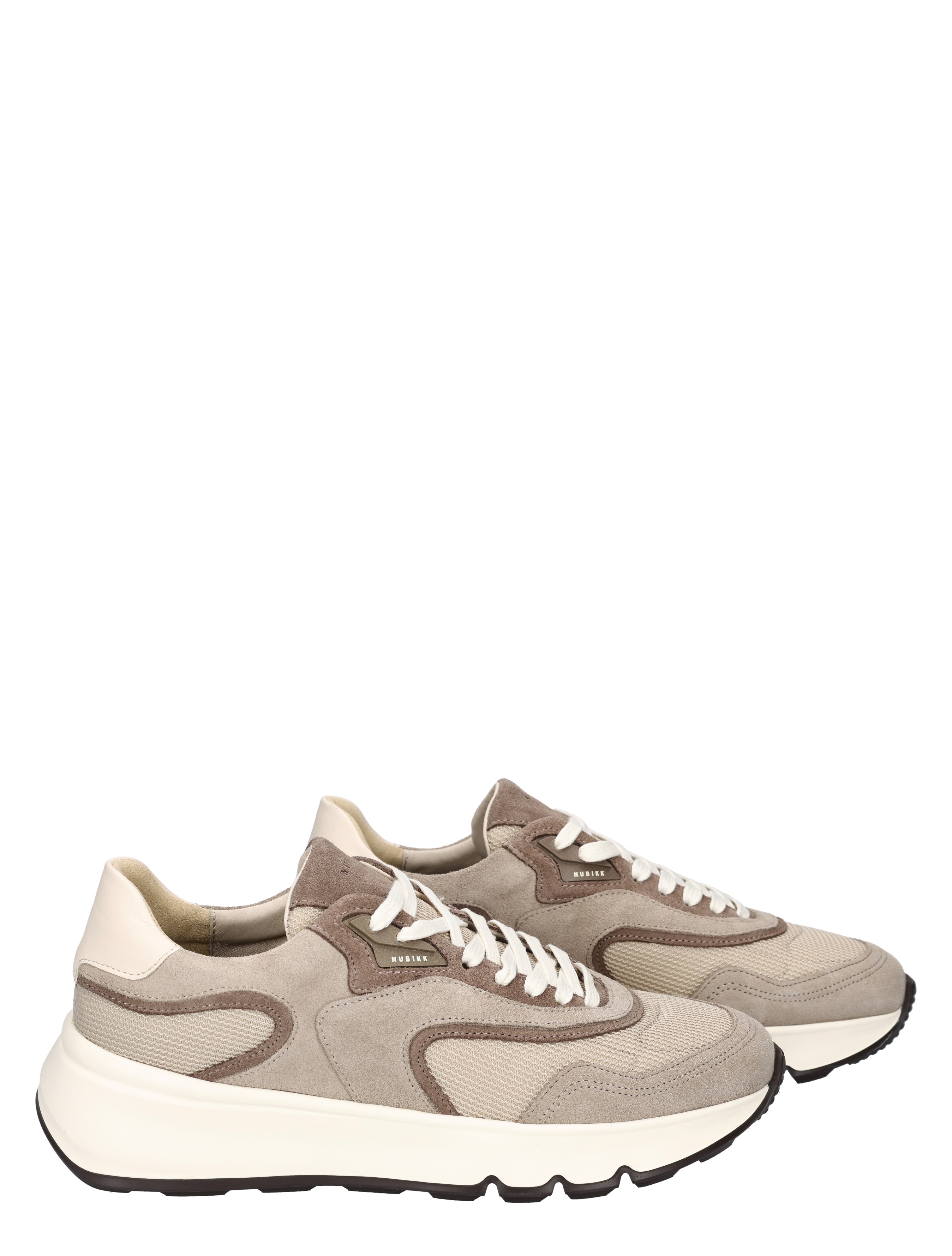 sneakers, grijs, suède, mesh, demping