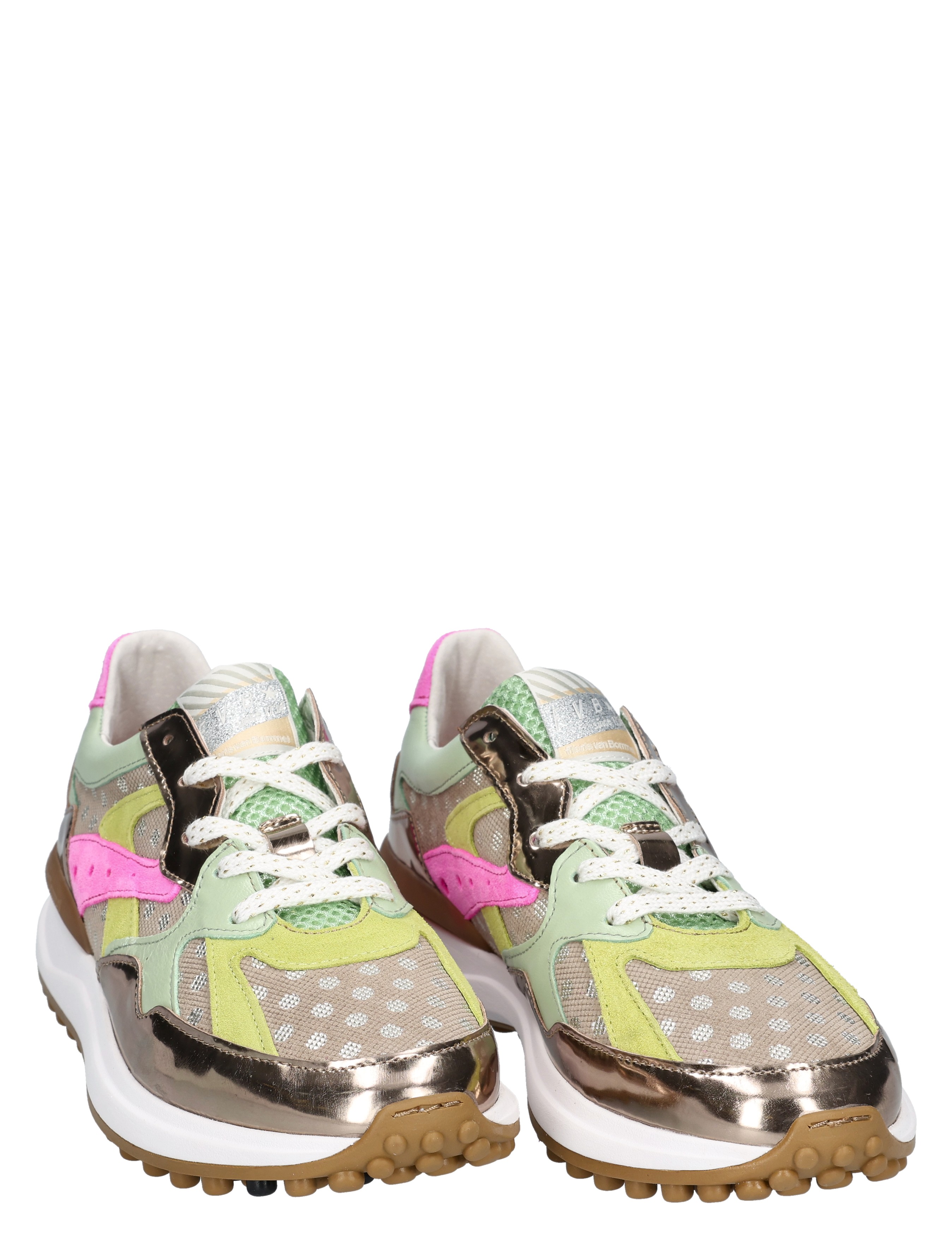 Floris van Bommel - De Noppi 10153 92-01 Bronze G-Wijdte - Sneakers - Dames - Lage Sneakers - 50832_59_5