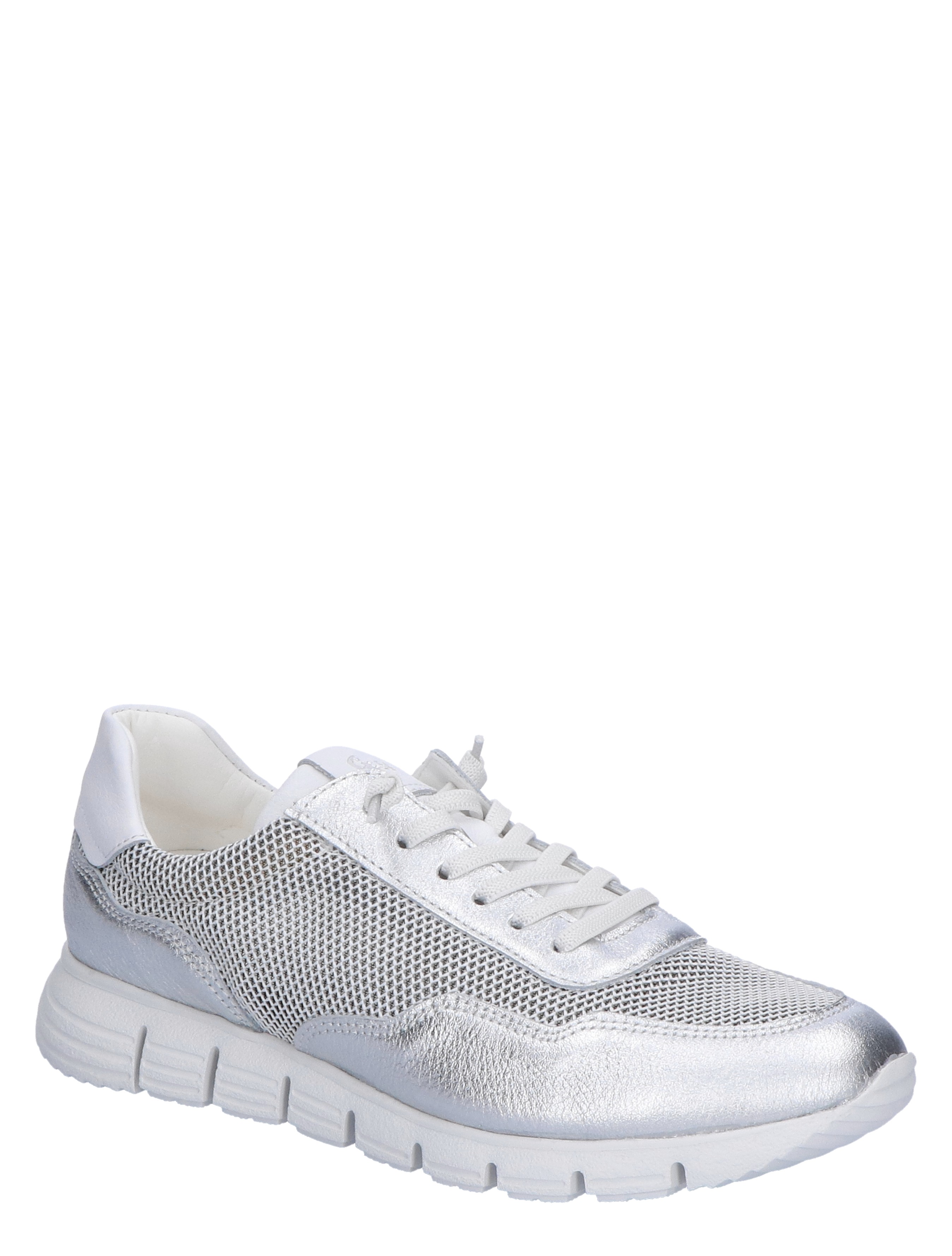 Sioux - Mokrunner-D Silver Grey White G-Wijdte - Dames - Veterschoenen - Casual Veterschoenen - 47450_54_3