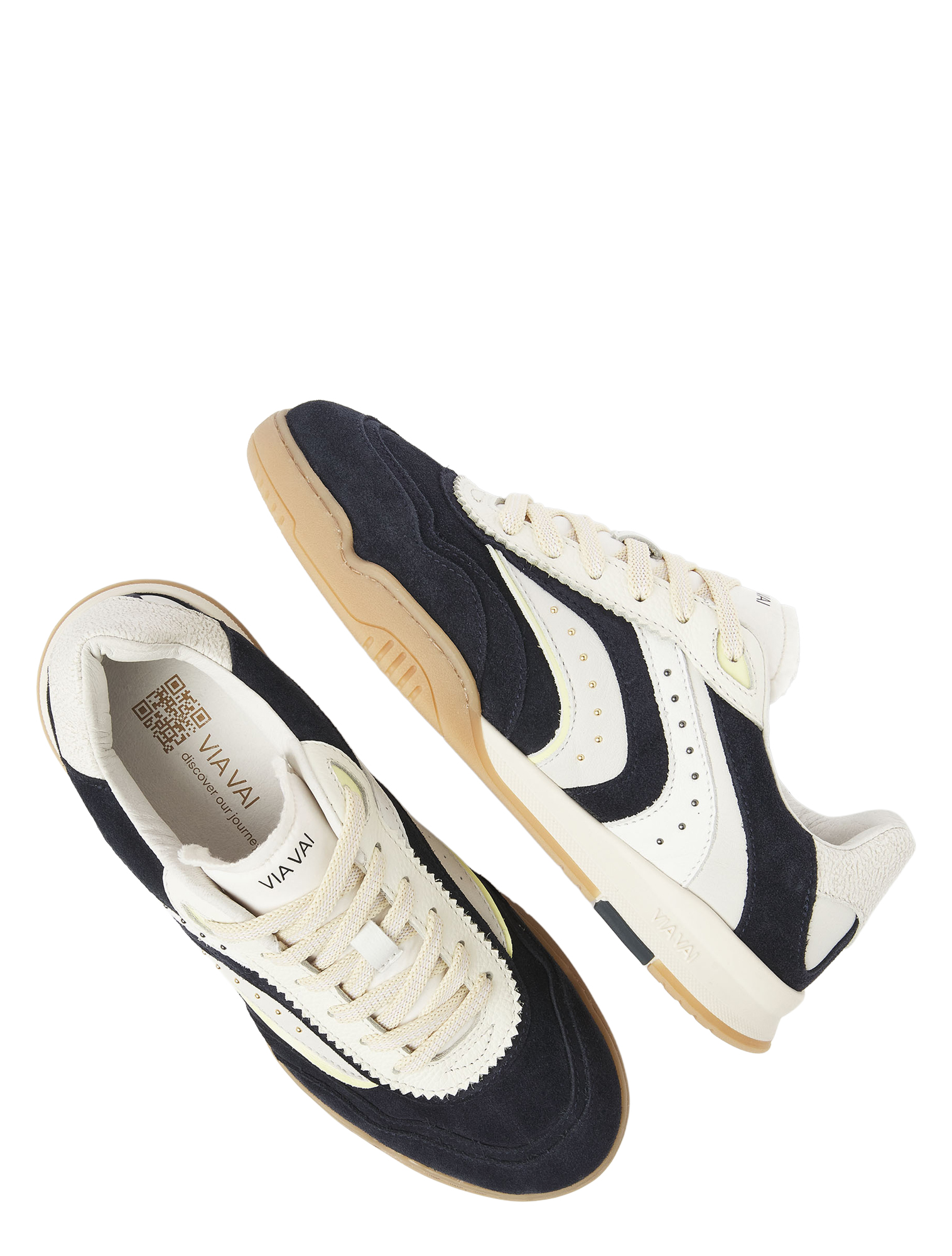 VIA VAI - 62390 Kris Pax 01-1167 Sierra Rodi - Sneakers - Dames - Lage Sneakers - 51360_38_4