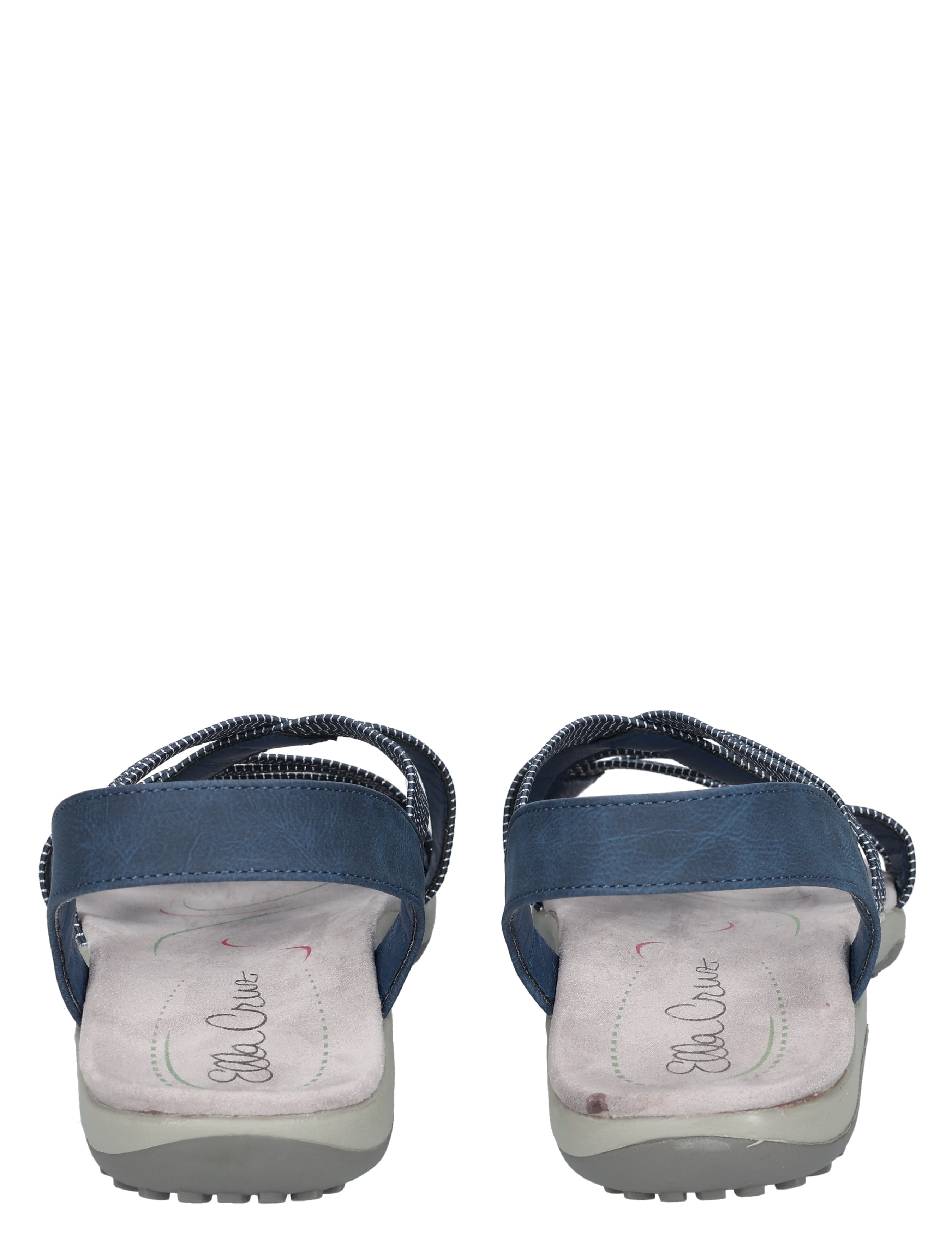 sandalen, open teenslippers, zool, blauwe band, wandelzolen