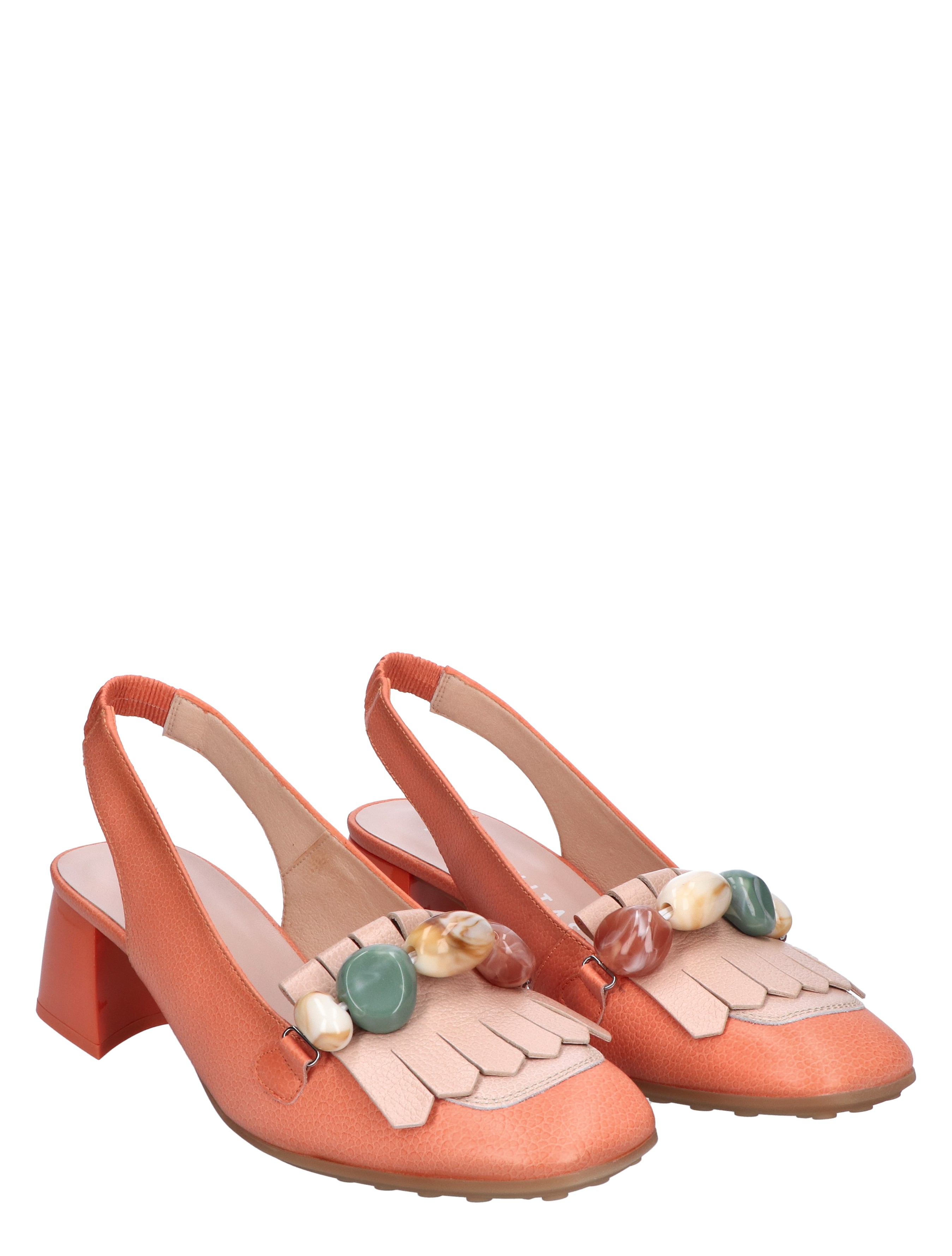 Hispanitas - HV253945 Cervo Coral Nude - Dames - Slingbacks - 47395_45_5
