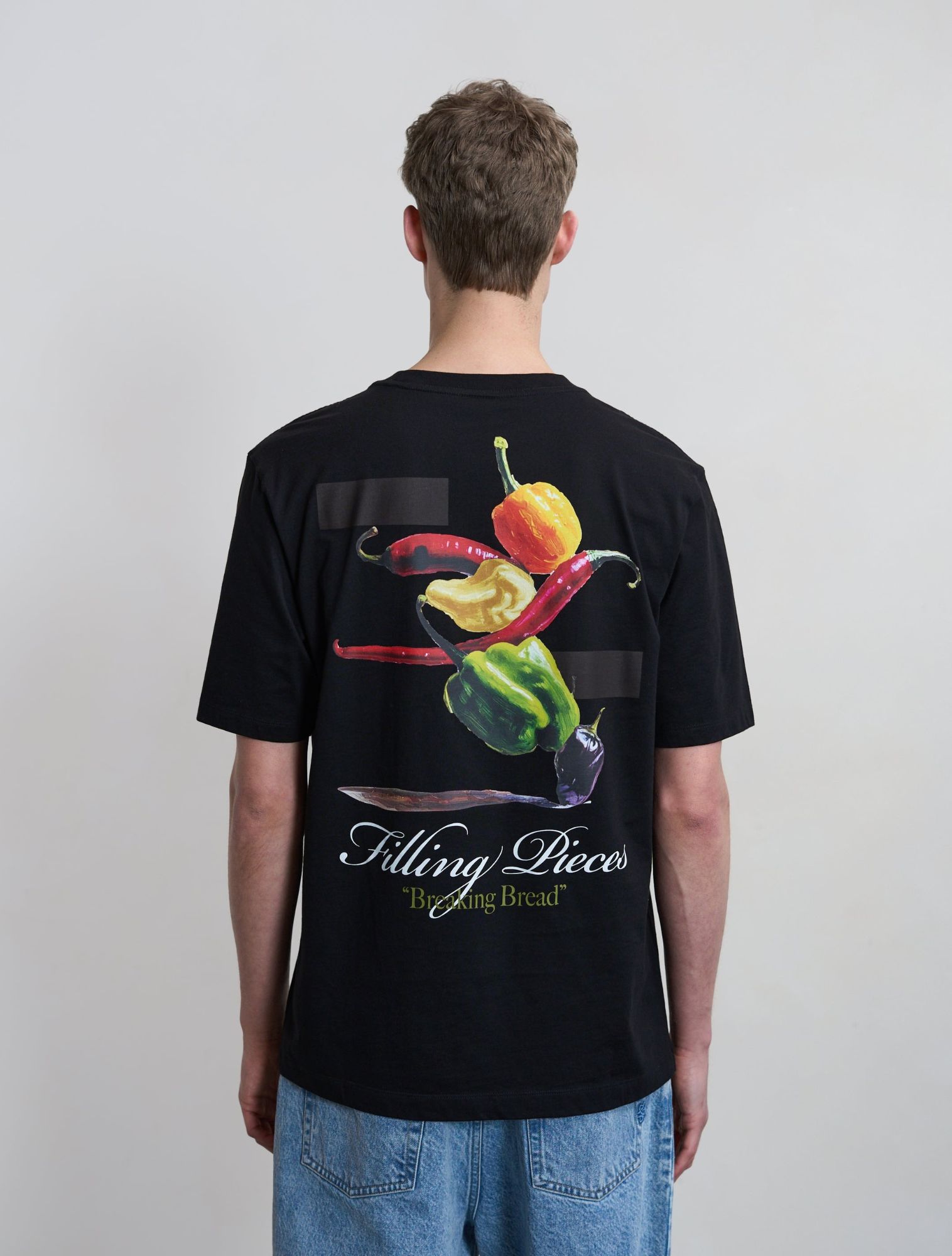 Filling Pieces - Pepper 287 Black - Heren - T-Shirts & Polos - 49888_11_5