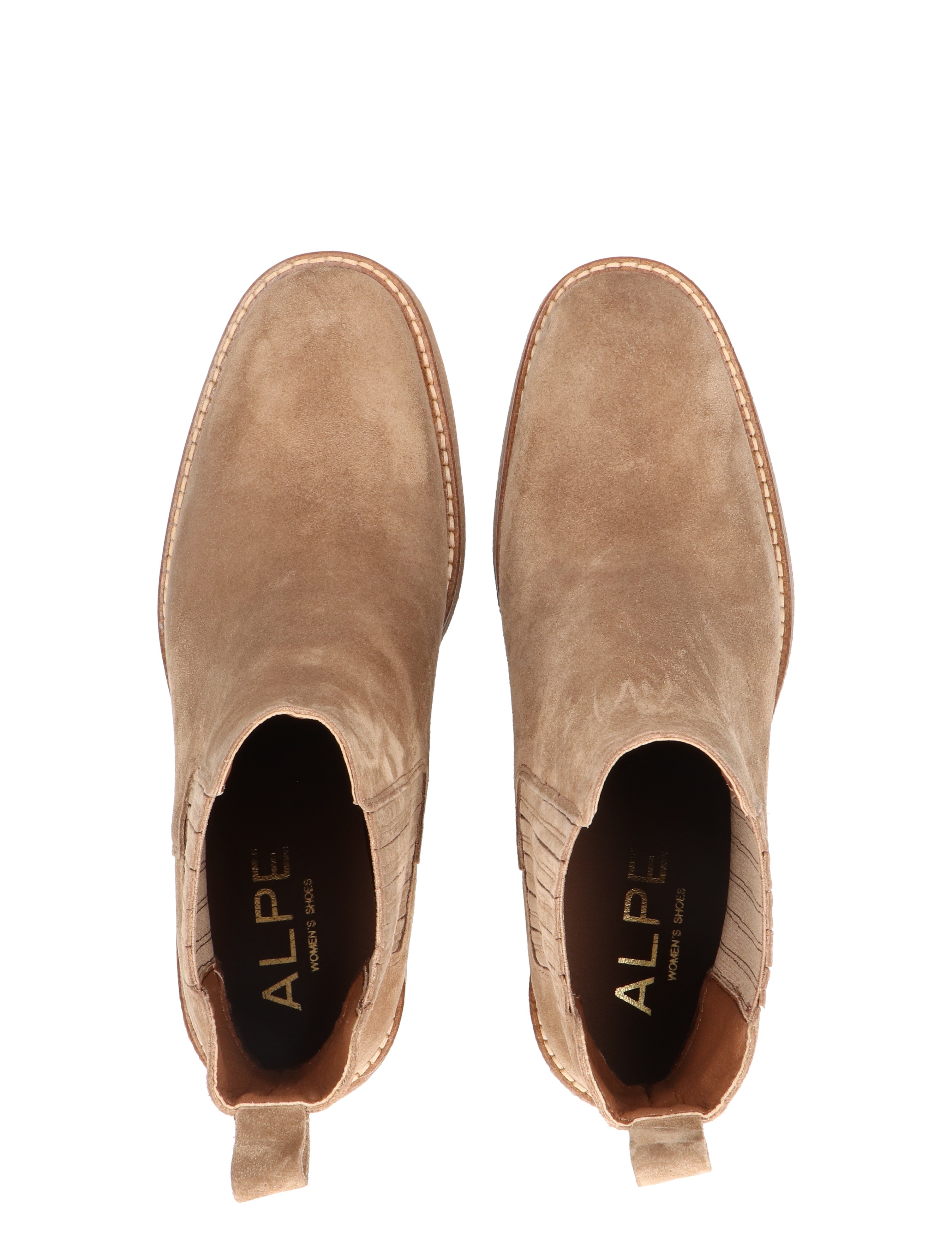 Alpe - 5239 09 Taupe - Dames - Boots - Chelsea Boots - 49318_77_7