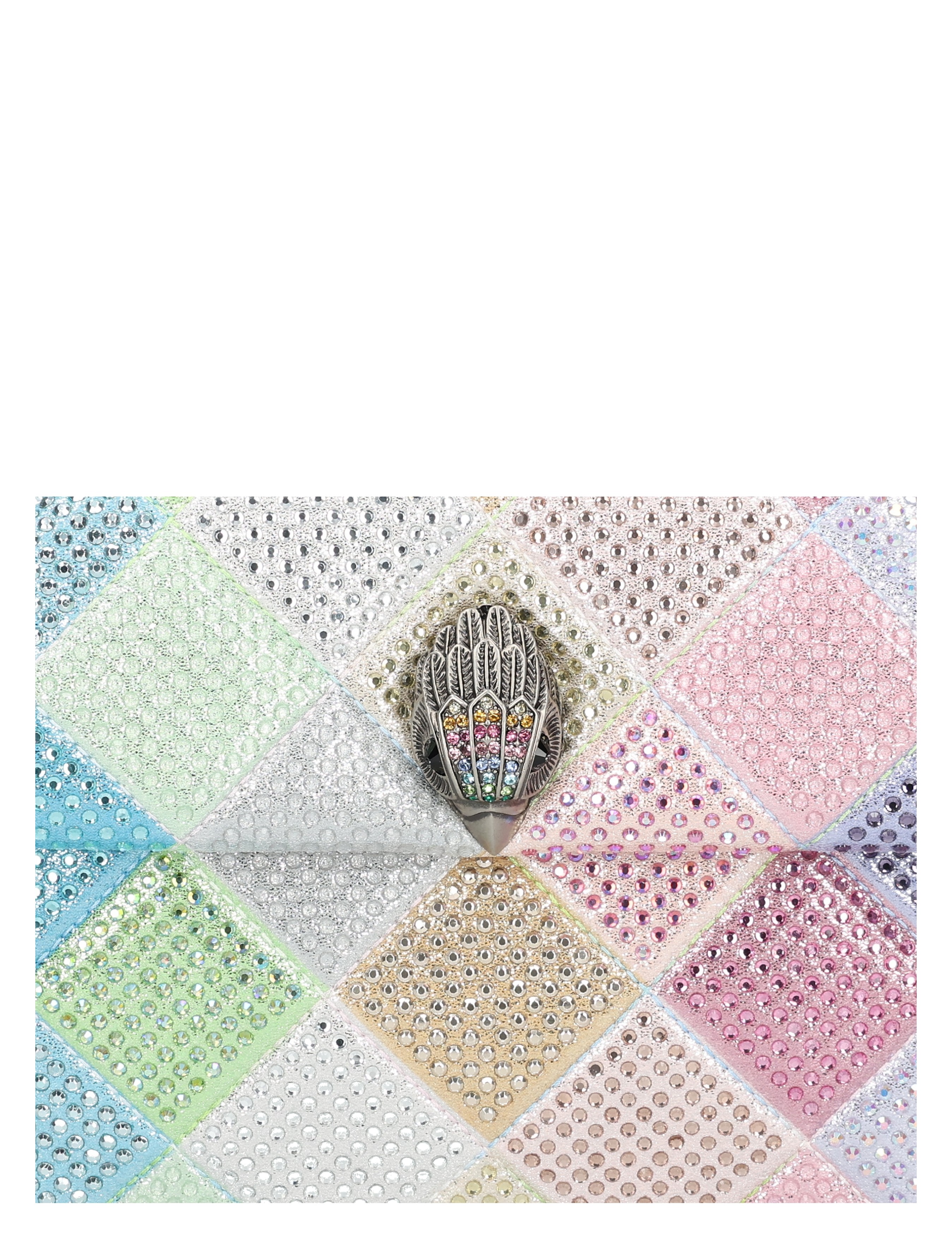 Kurt Geiger - Fabric Medium Kensington Bag Multi Color - Dames - Schoudertassen - 49589_59_4