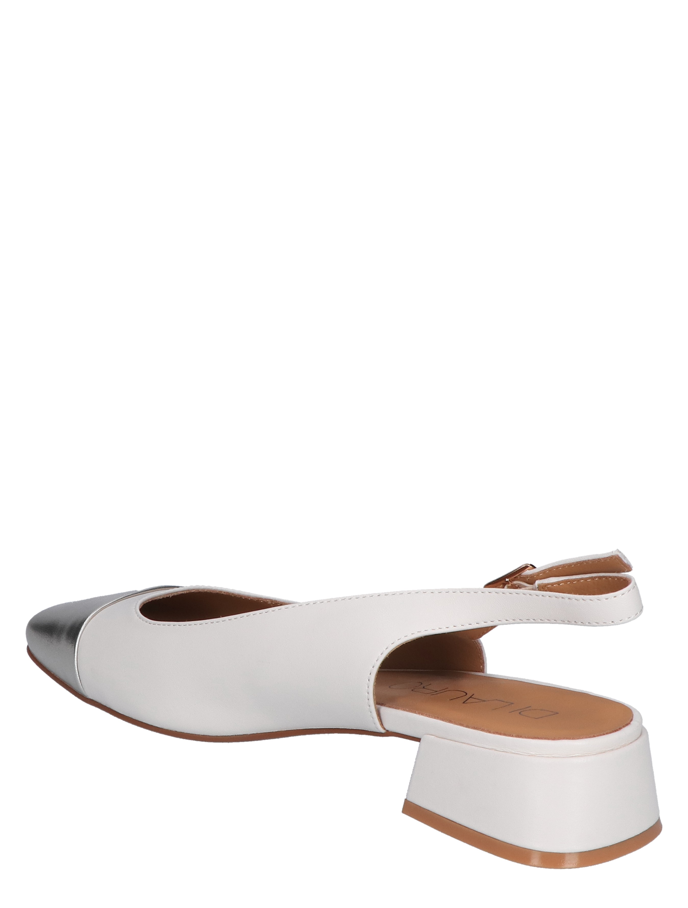 Di Lauro - Wendelien Beige Silver - Dames - Slingbacks - 47568_77_4