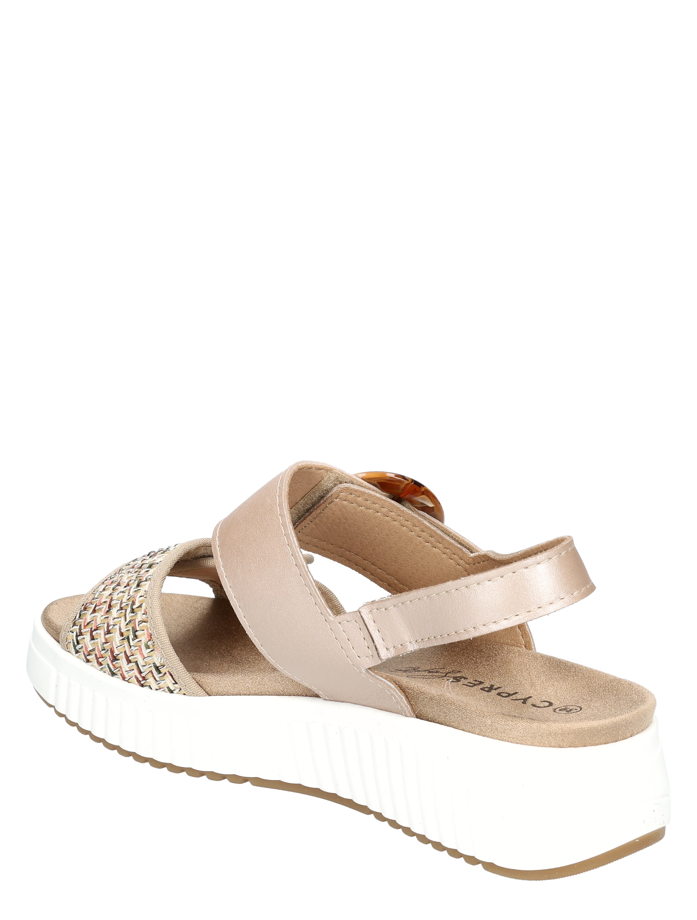 Cypres Soft - Zofia 2615531 Canvas Cream 0823 - Dames - Sandalen - 50846_77_4