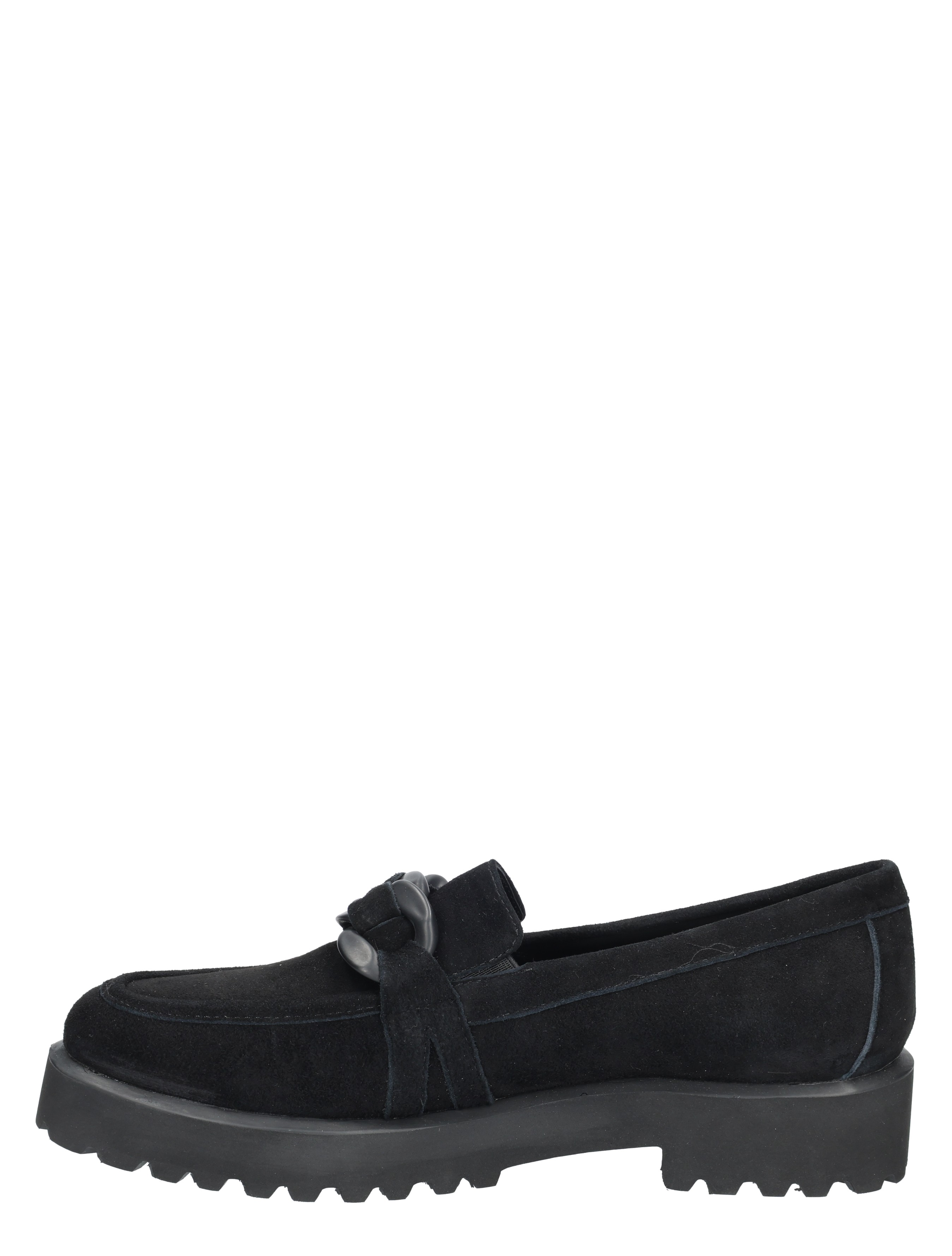 Di Lauro - Celestina Black Suede - Dames - Loafers - 49492_11_2