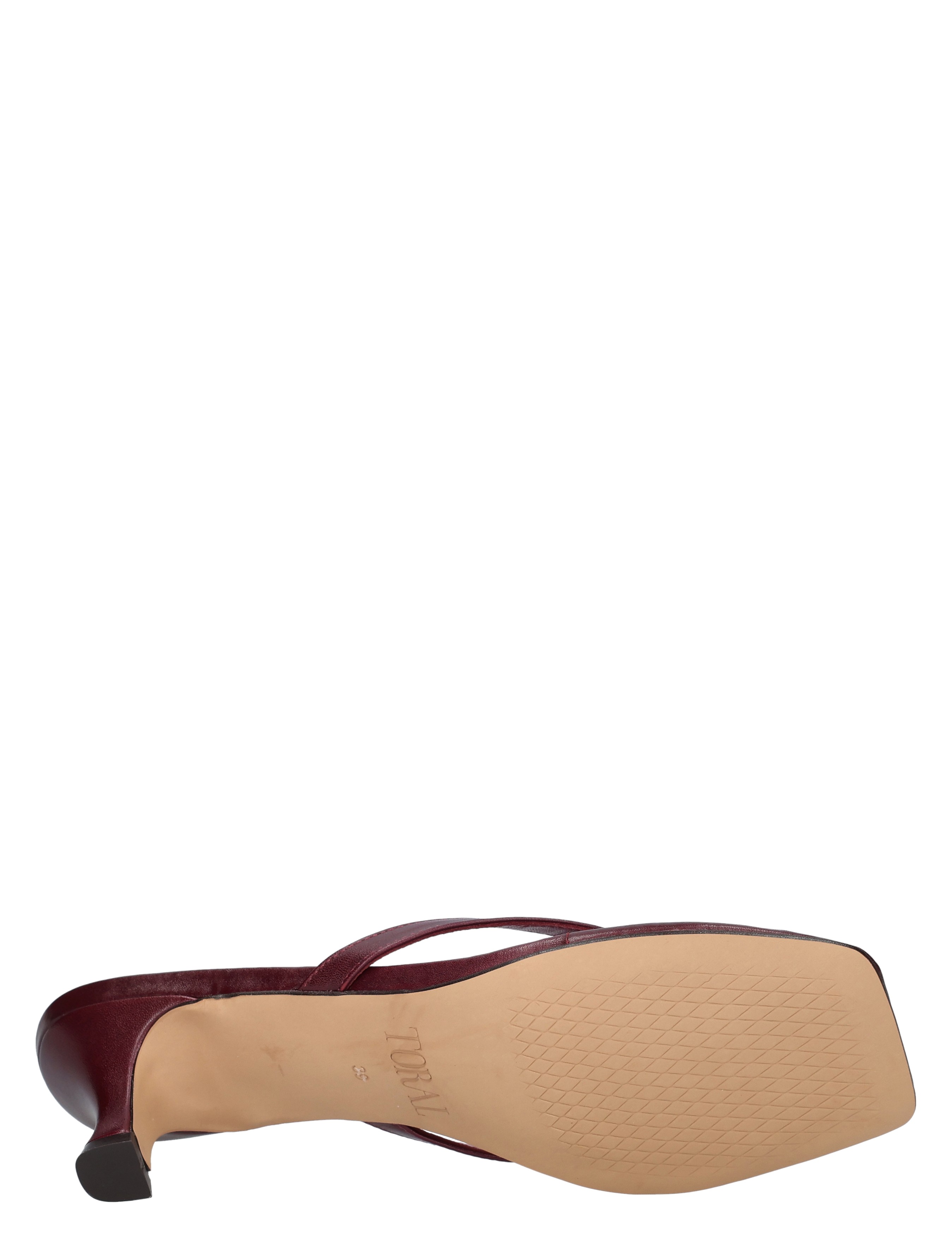 Toral Shoes - Rocio Burgundy - Dames - Sandalettes - 51889_42_7