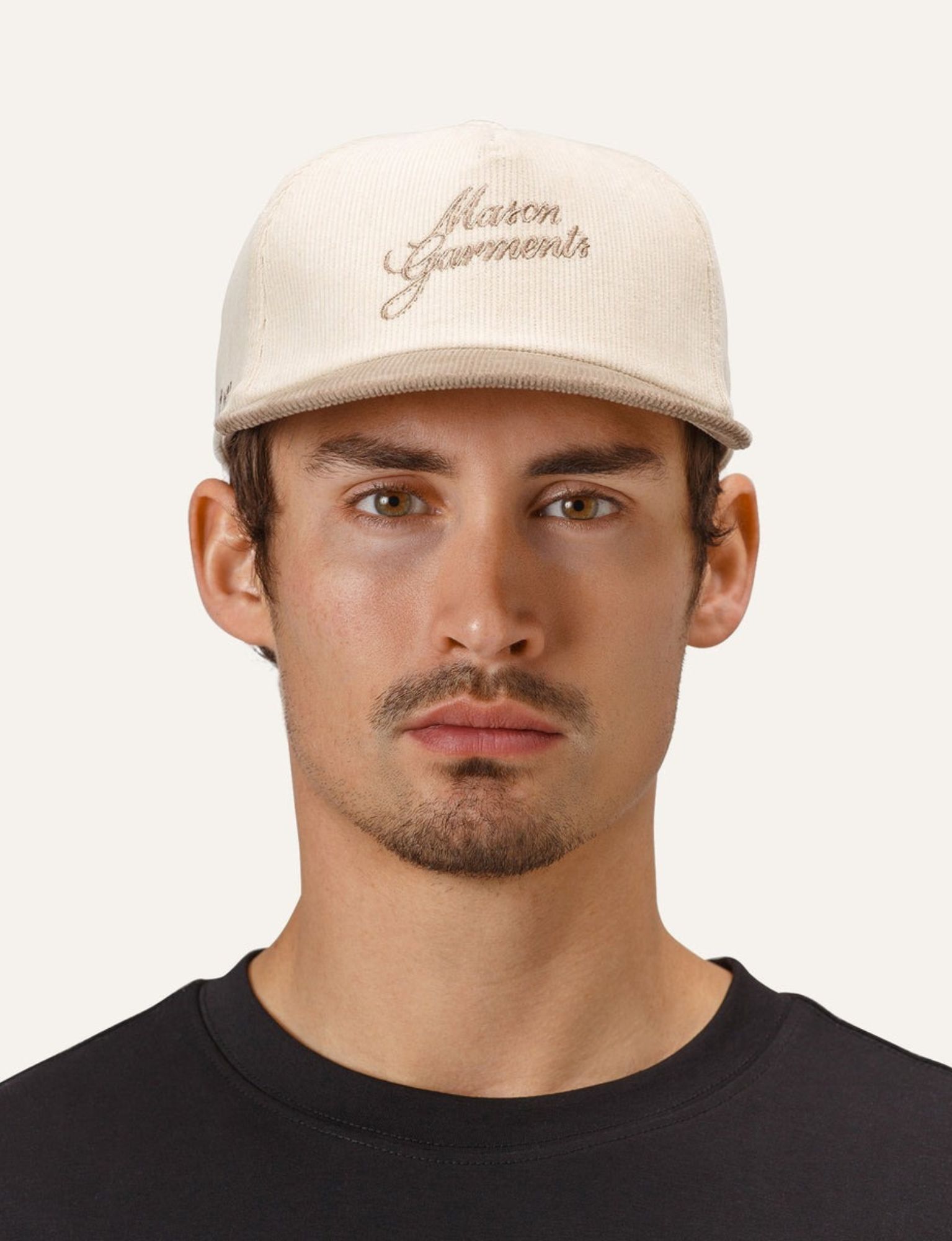 Mason Garments - Cap Bicolore ACC-27B Taupe - Heren - Petten - 51517_77_6