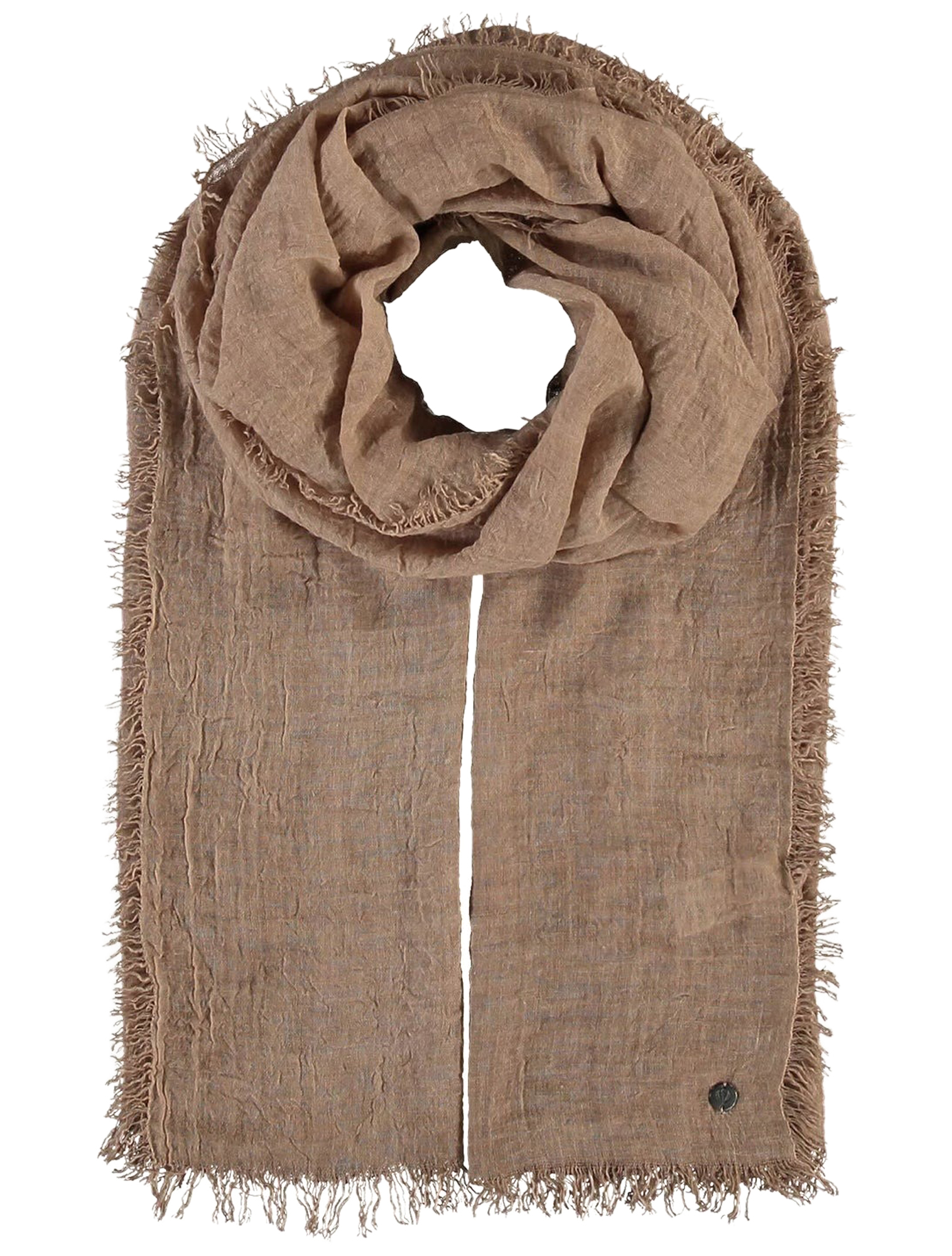 Fraas - 623297 Camel - Dames - Sjaals - 50786_22_1