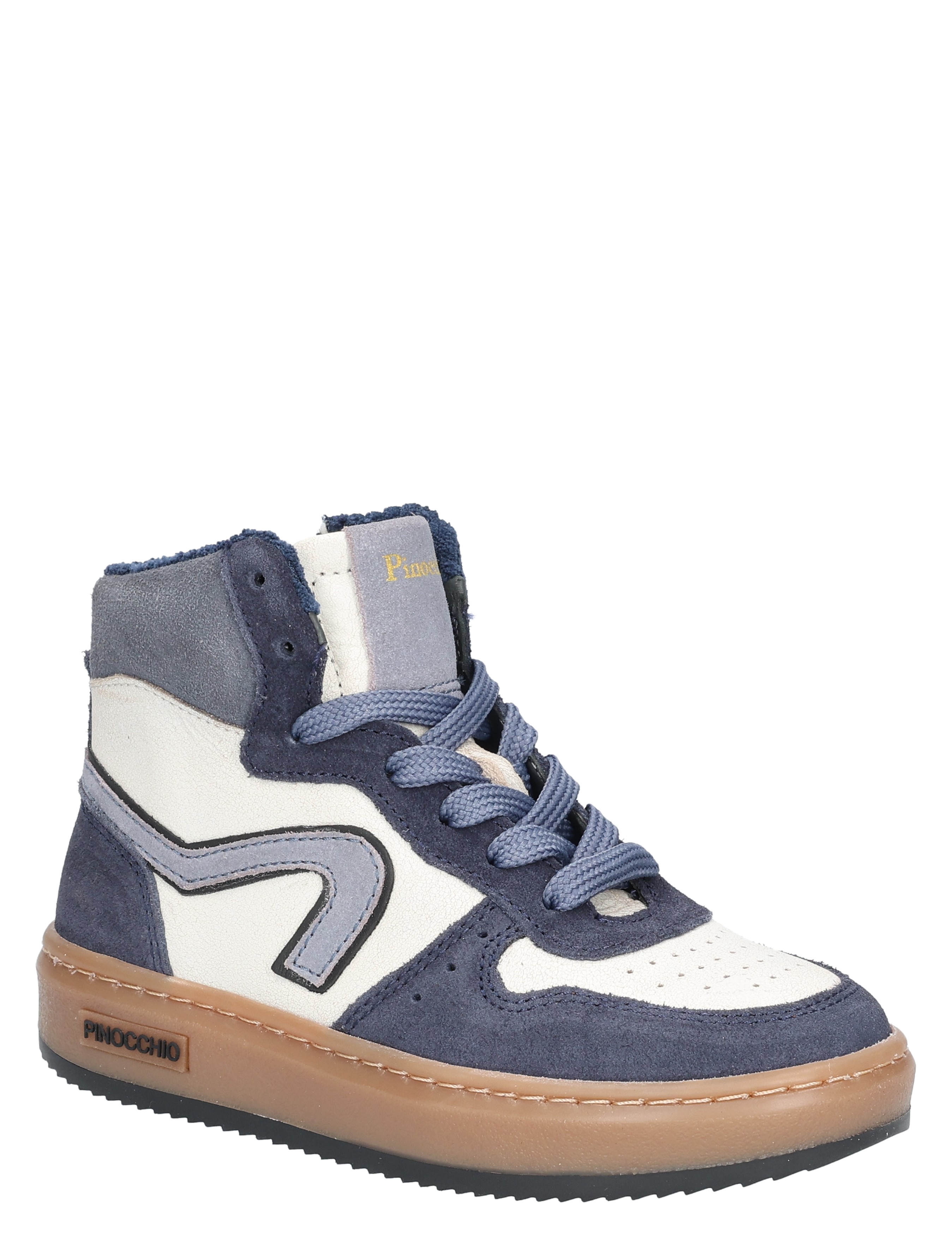 Pinocchio - P1803 Dark Blue - Jongens - Boots - Veter Boots - 49280_38_3