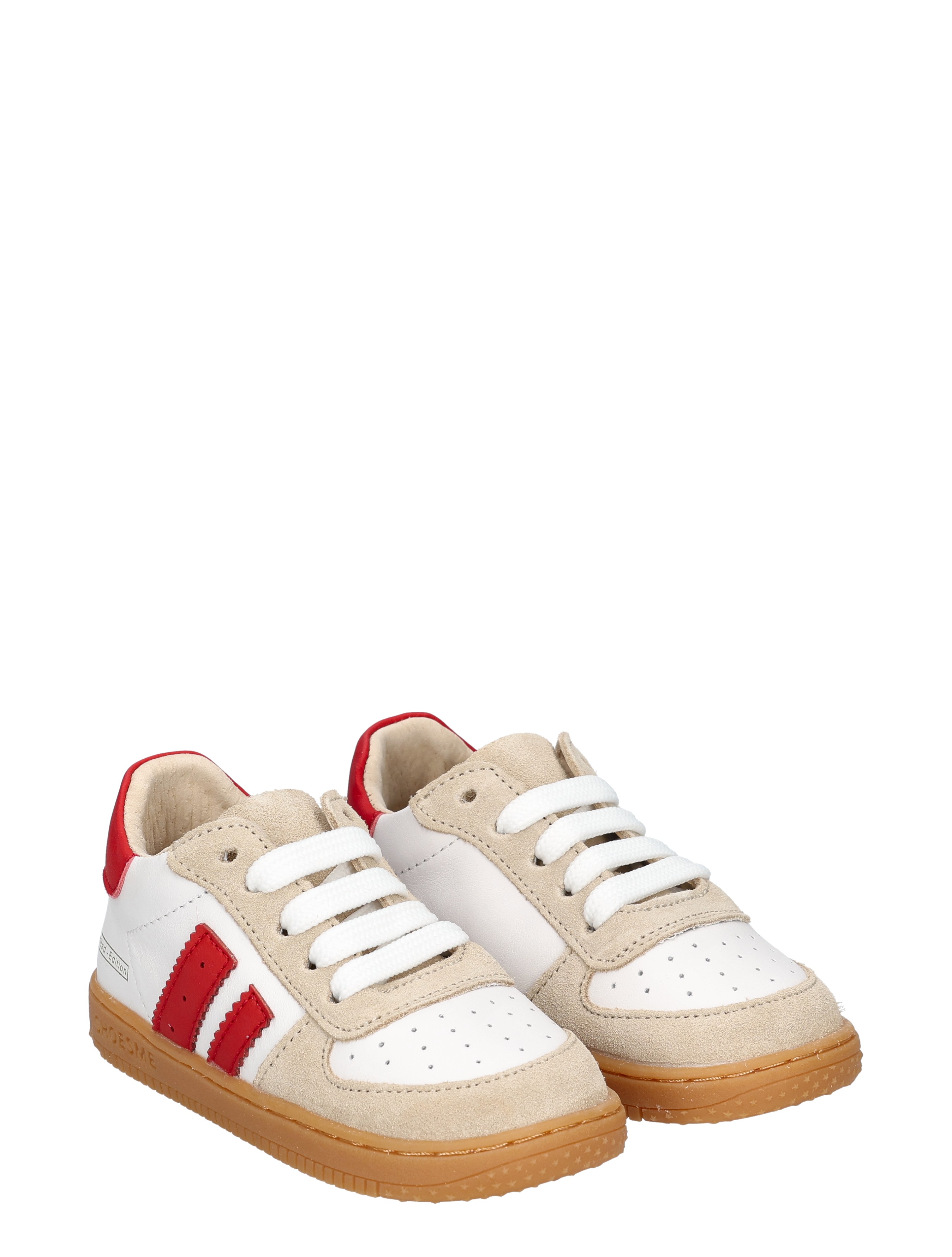 Shoesme - BN26S002 D Beige Red - Jongens - Babyshoenen - 50556_84_5