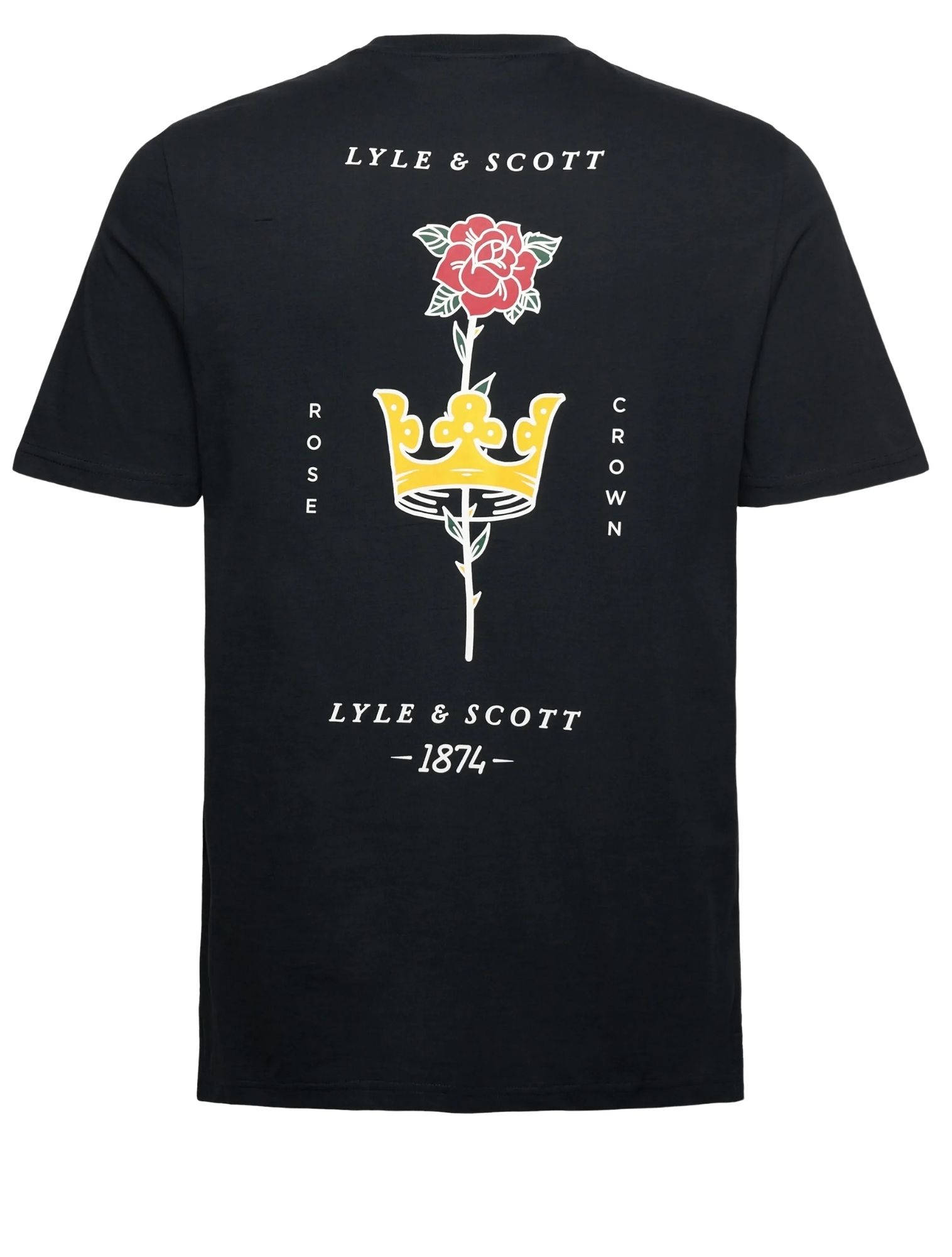 Lyle and Scott - Graphic T-shirt Dark Blue - Heren - T-Shirts & Polos - 48544_33_2