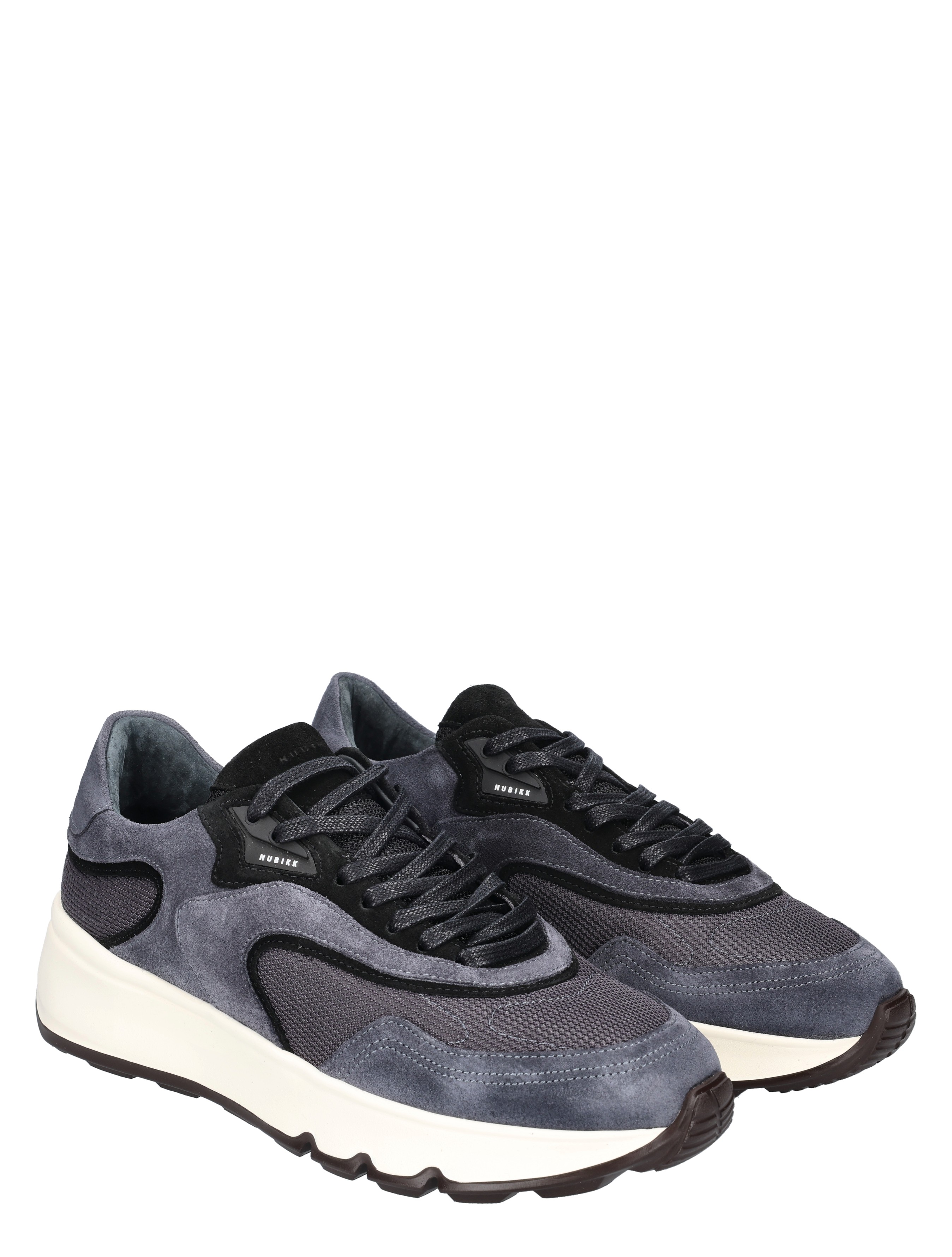 sneaker, grijs, suede, mesh, gymshoe