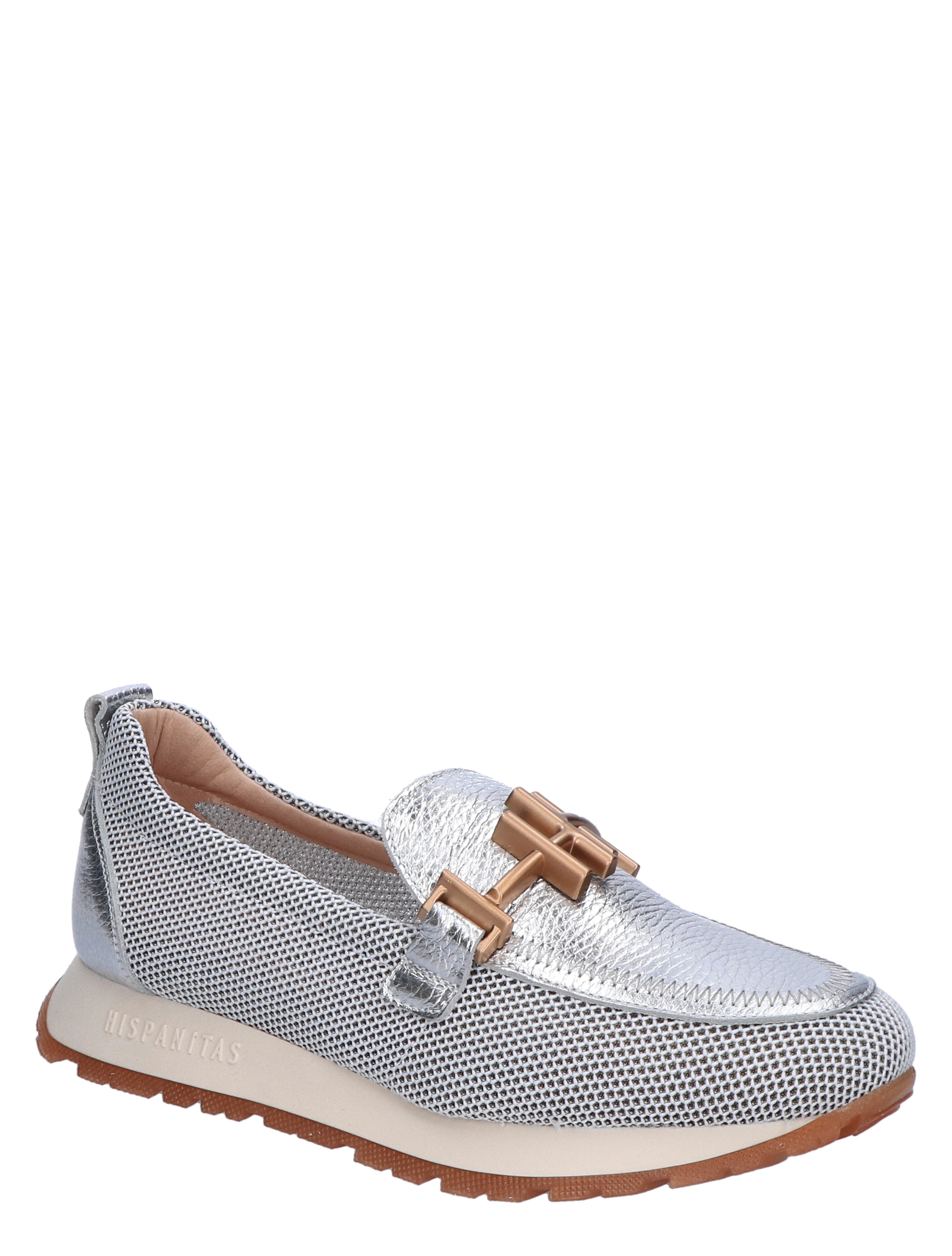 Hispanitas - HV253919 Melbourn White Bolero Silver - Dames - Loafers - 47390_54_3