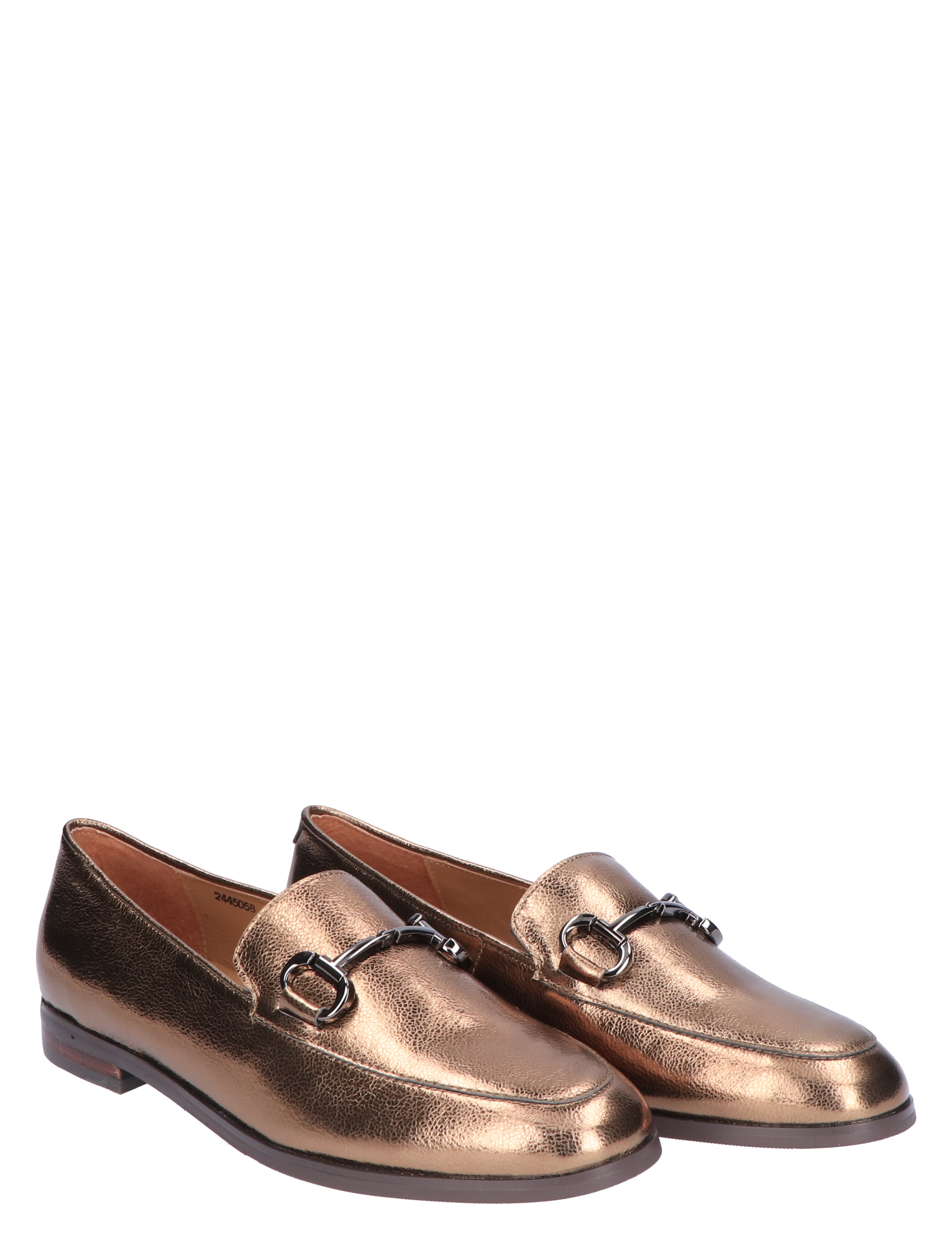 Di Lauro - Laure Bronze Leather - Loafers - Dames - 46300_52_5