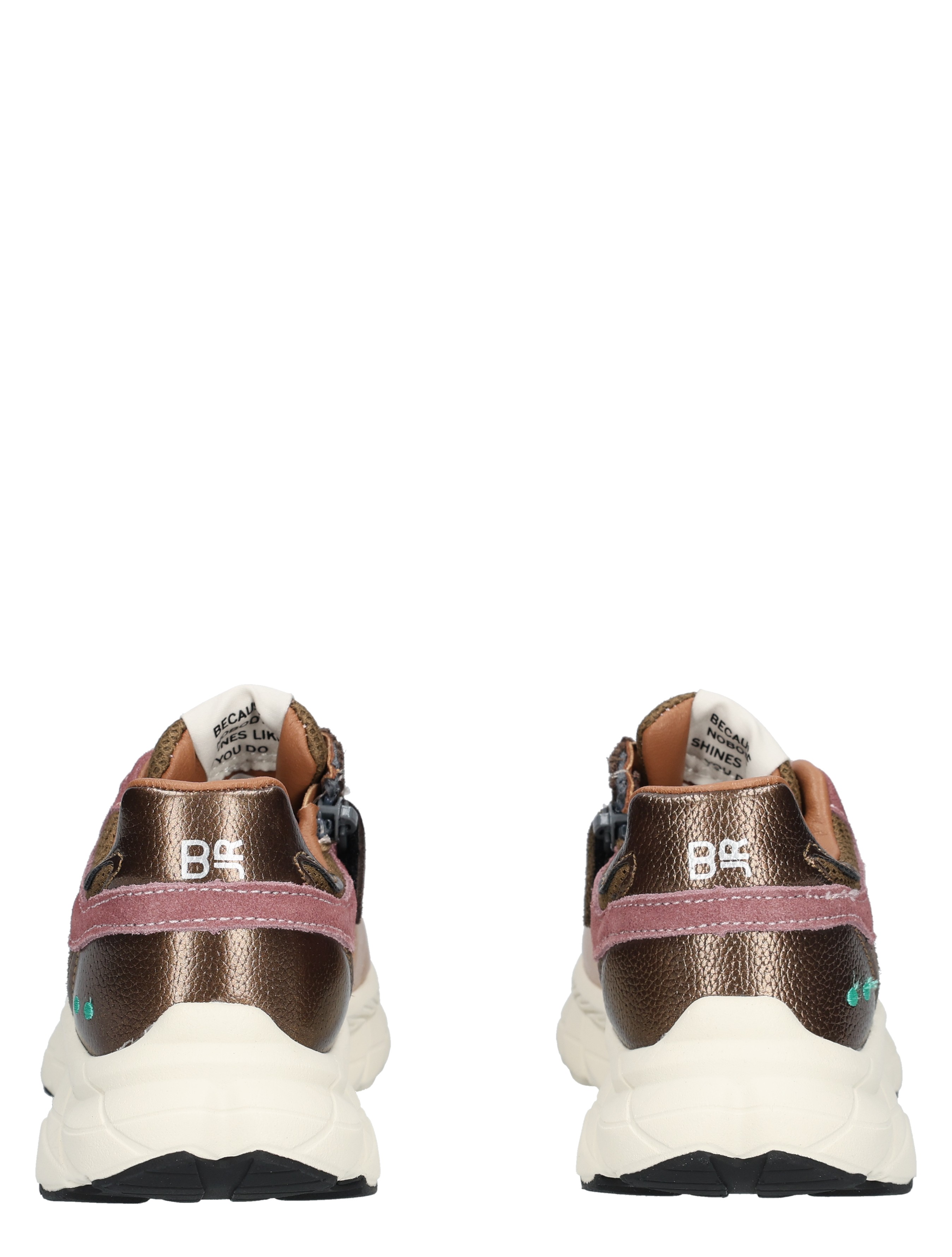 Bunnies - Reza Rush 225842 908 Taupe - Meisjes - Veterschoenen - 48503_27_6