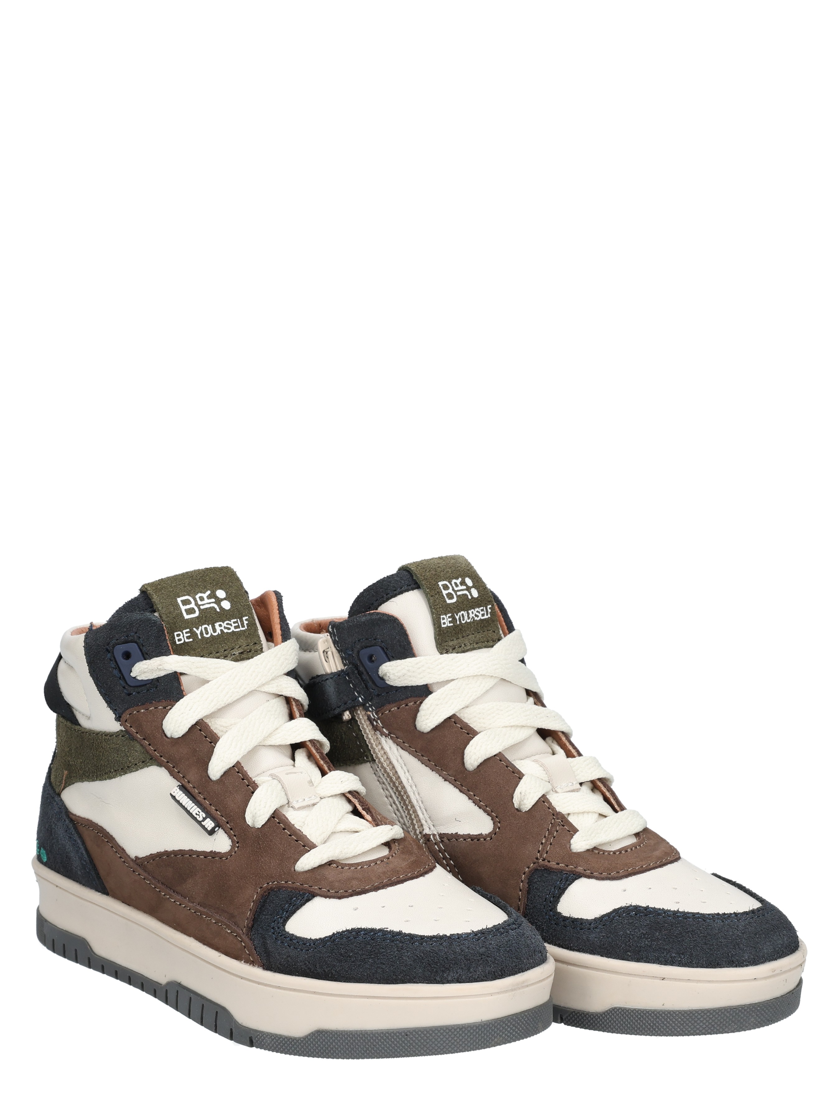 Bunnies - Billie Baas 225990 420 Navy - Jongens - Sneakers - Hoge Sneakers - 48511_37_5