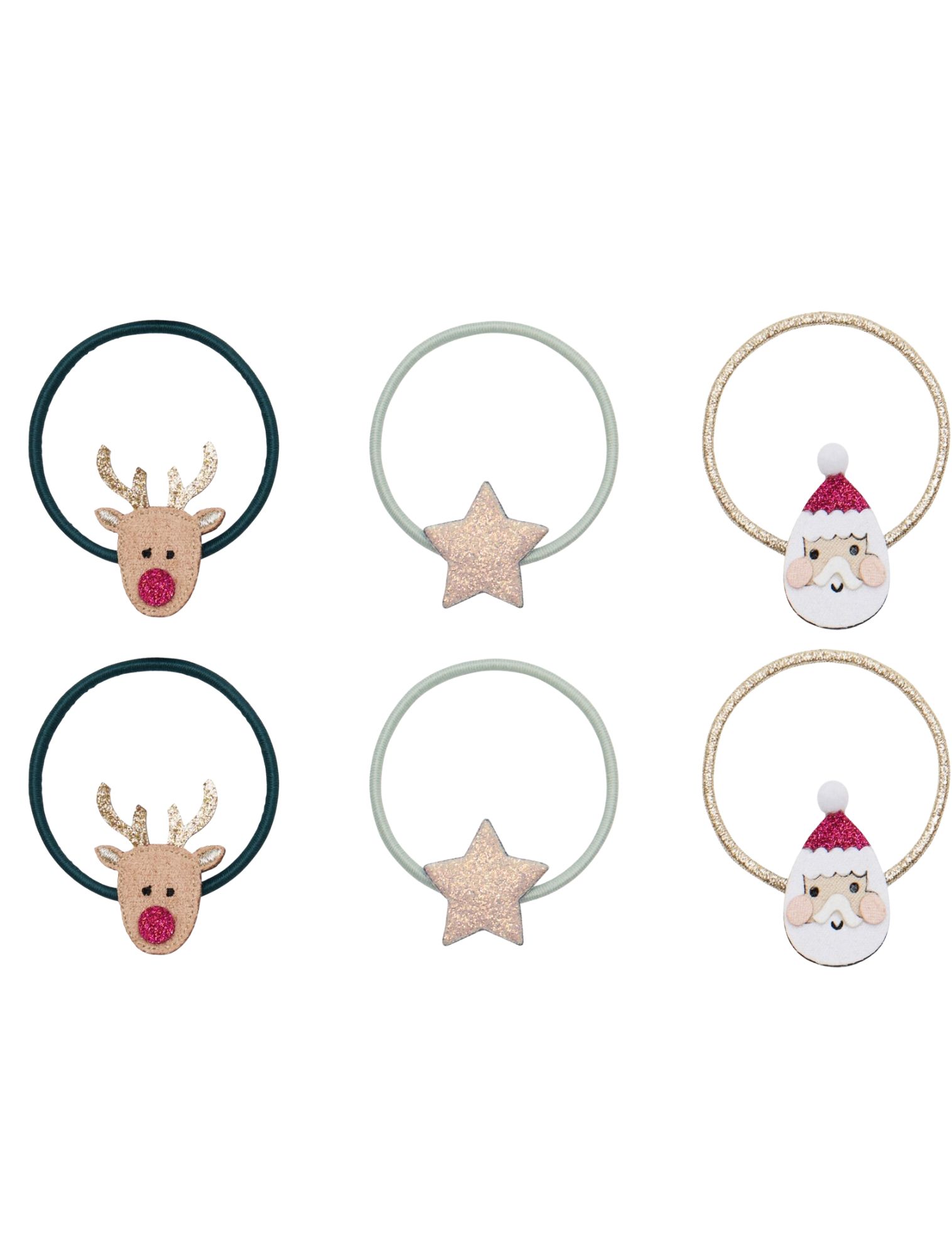 Mimi & Lula - Santa + Rudolph Ponies 172117-23 - Meisjes - Overige Accessoires - 49924_00_1