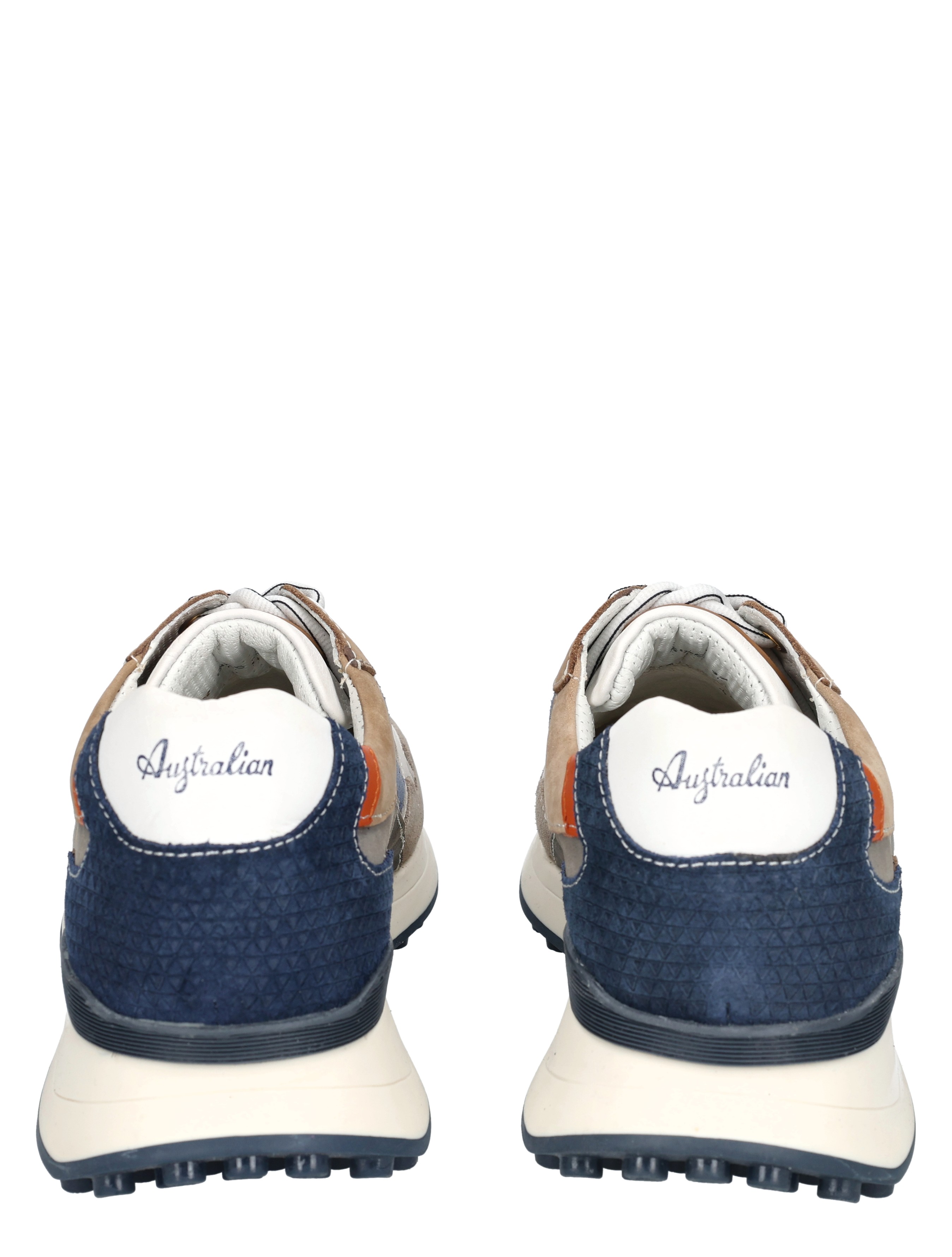 Australian - Yamato 15.1712.01.K15 Grey Beige Whit - Heren - Veterschoenen - Casual Veterschoenen - 50782_79_7