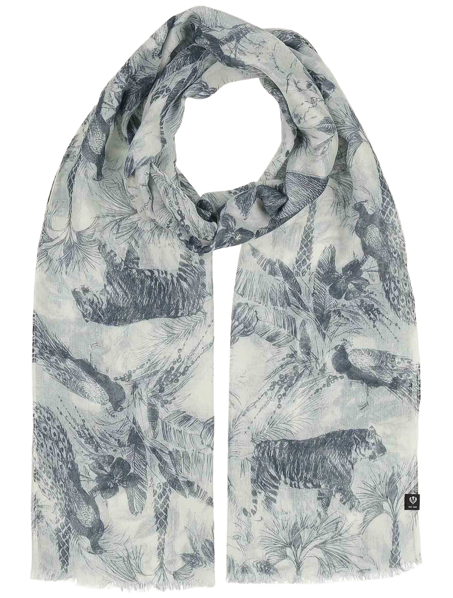 Fraas - 640074 Poppyseed - Dames - Sjaals - 50788_38_1