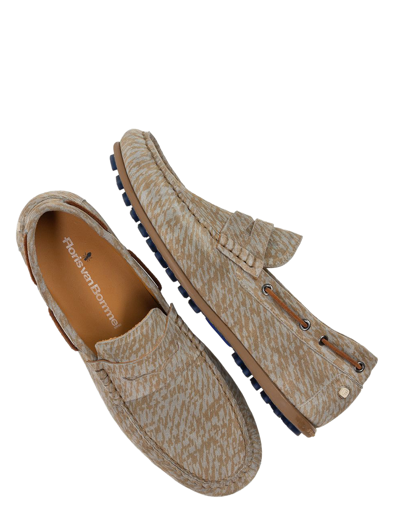 Floris van Bommel - De Drijver 40026 02.13 Light Grey H-Wijdte - Heren - Loafers - 51466_09_3